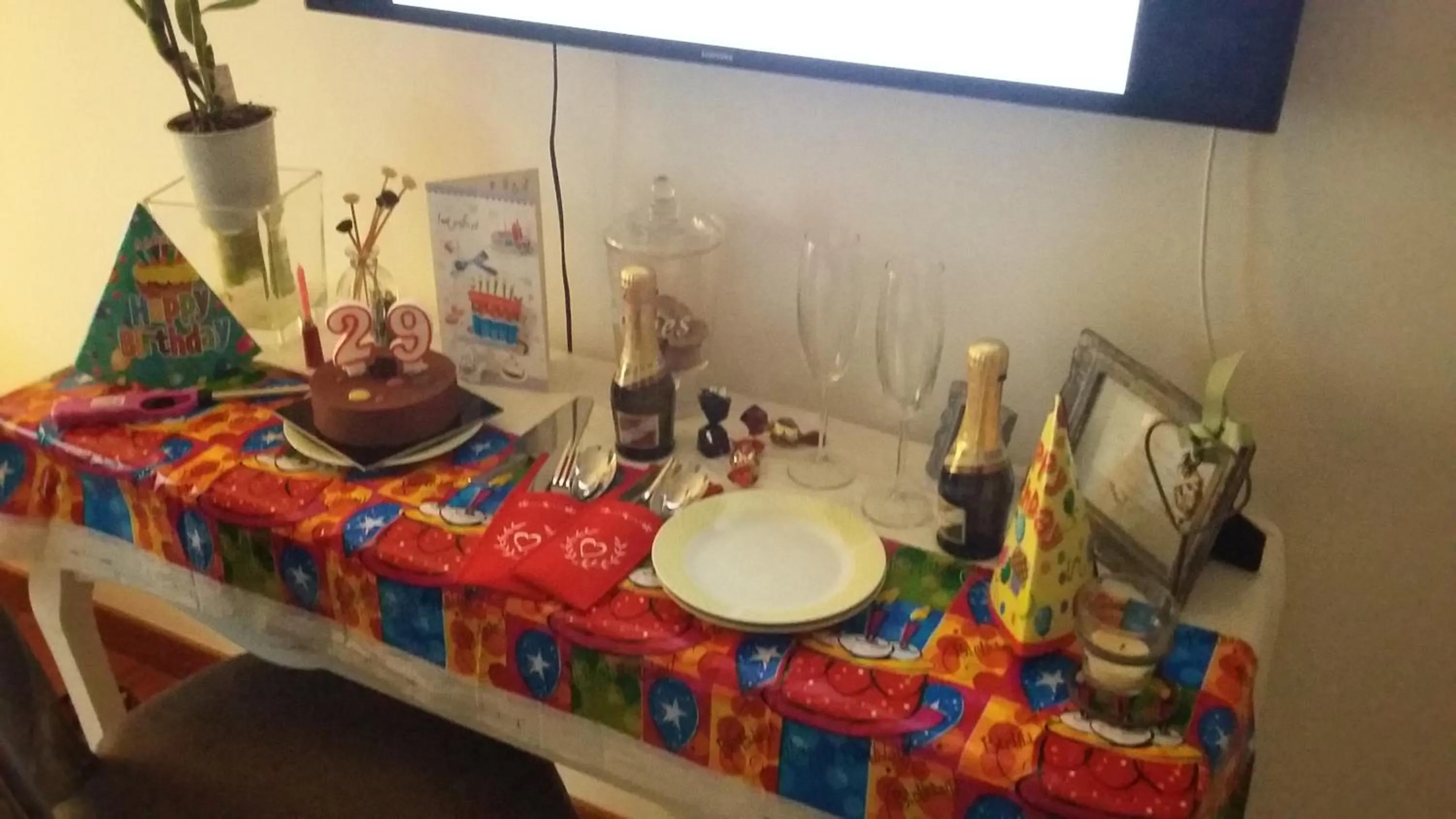 Food and drinks in B&B Lame 87