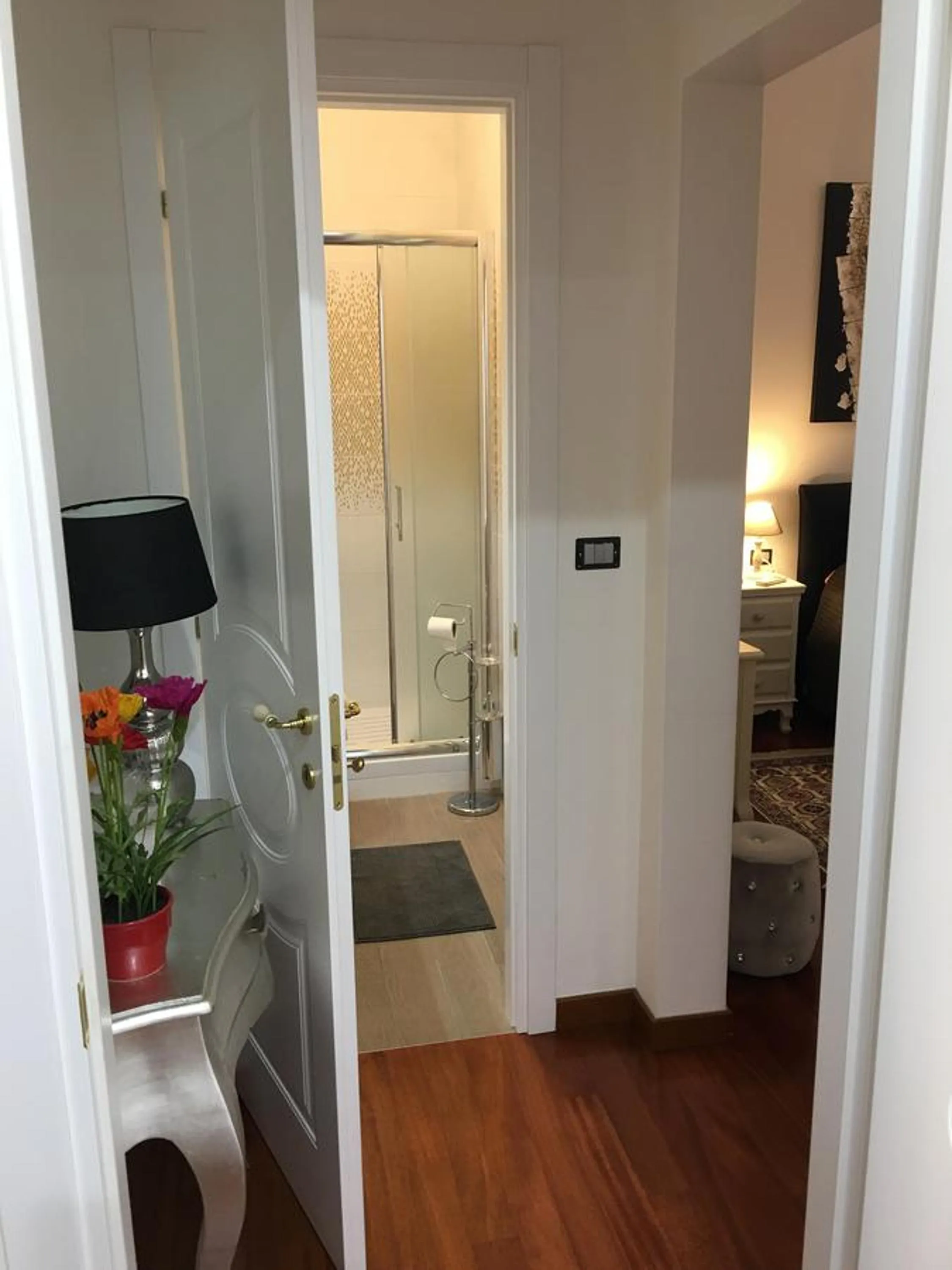 Bathroom, Bed in B&B Lame 87