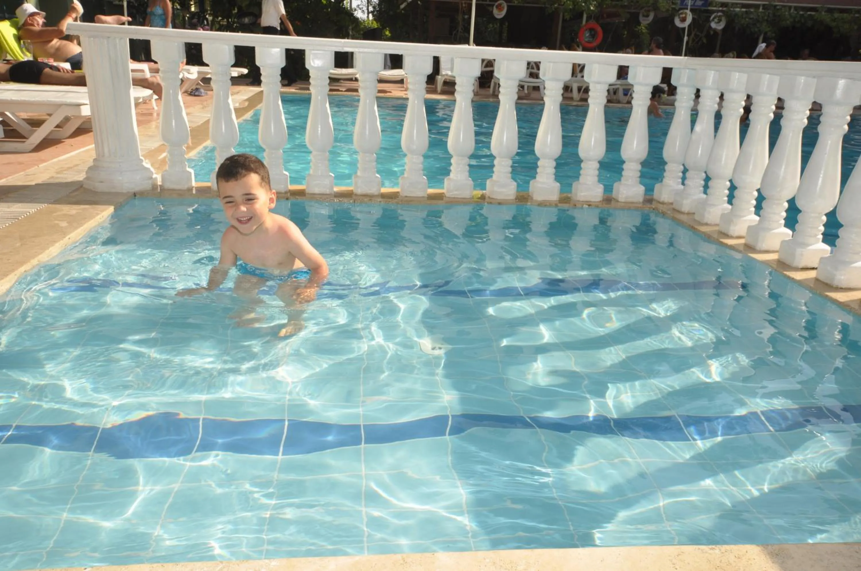 Swimming pool in Merhaba Hotel