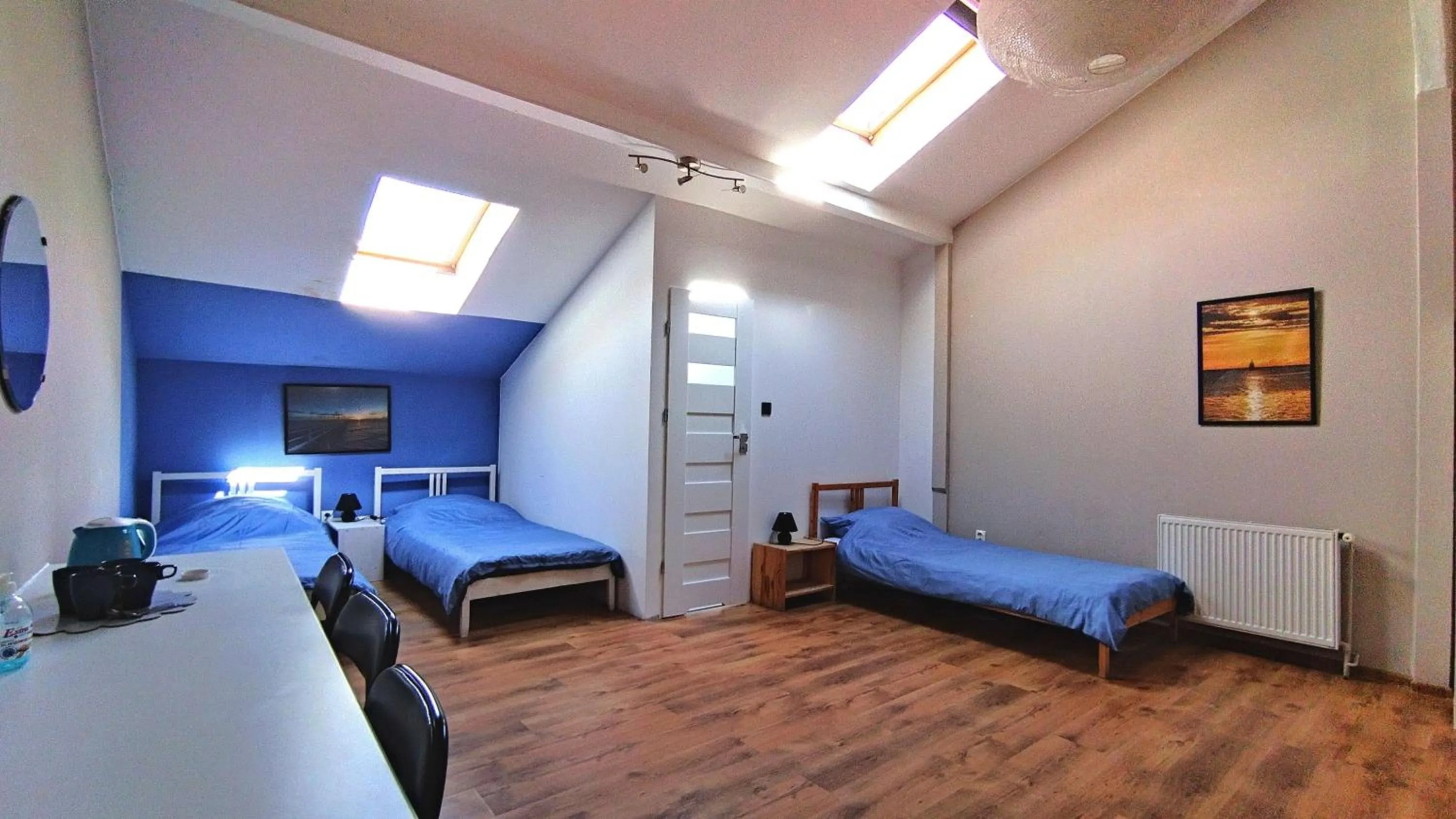 View (from property/room), Bed in Smart Stay Hostel Gdynia