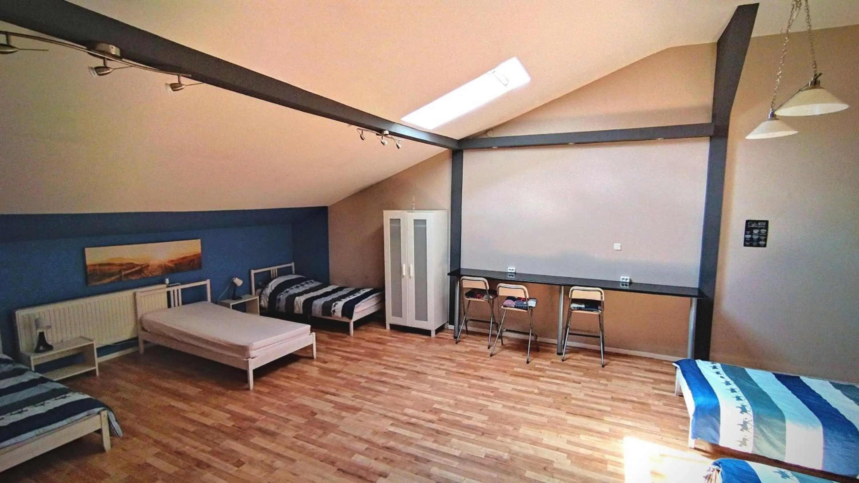 View (from property/room), Bed in Smart Stay Hostel Gdynia