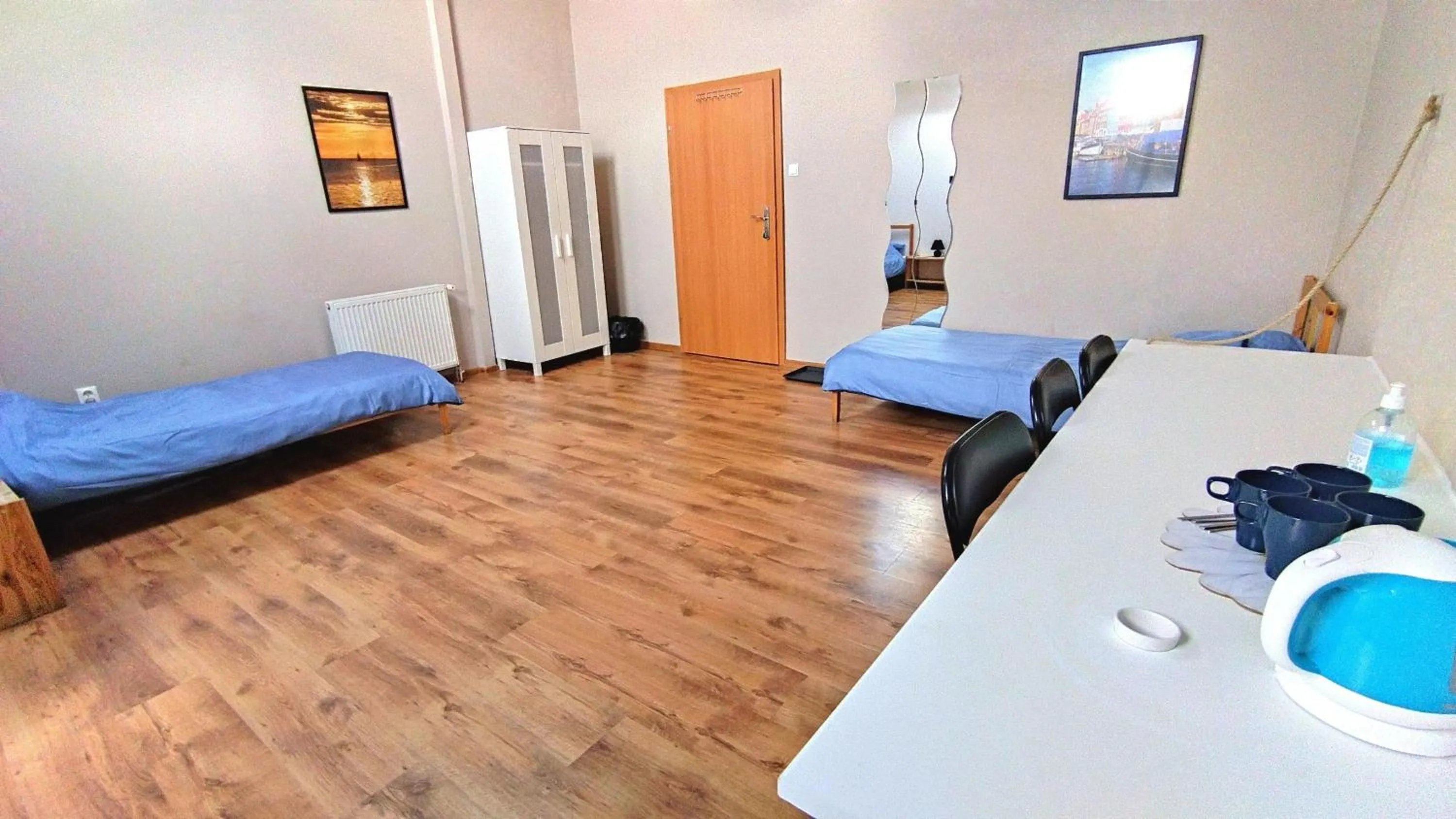 View (from property/room), Bed in Smart Stay Hostel Gdynia