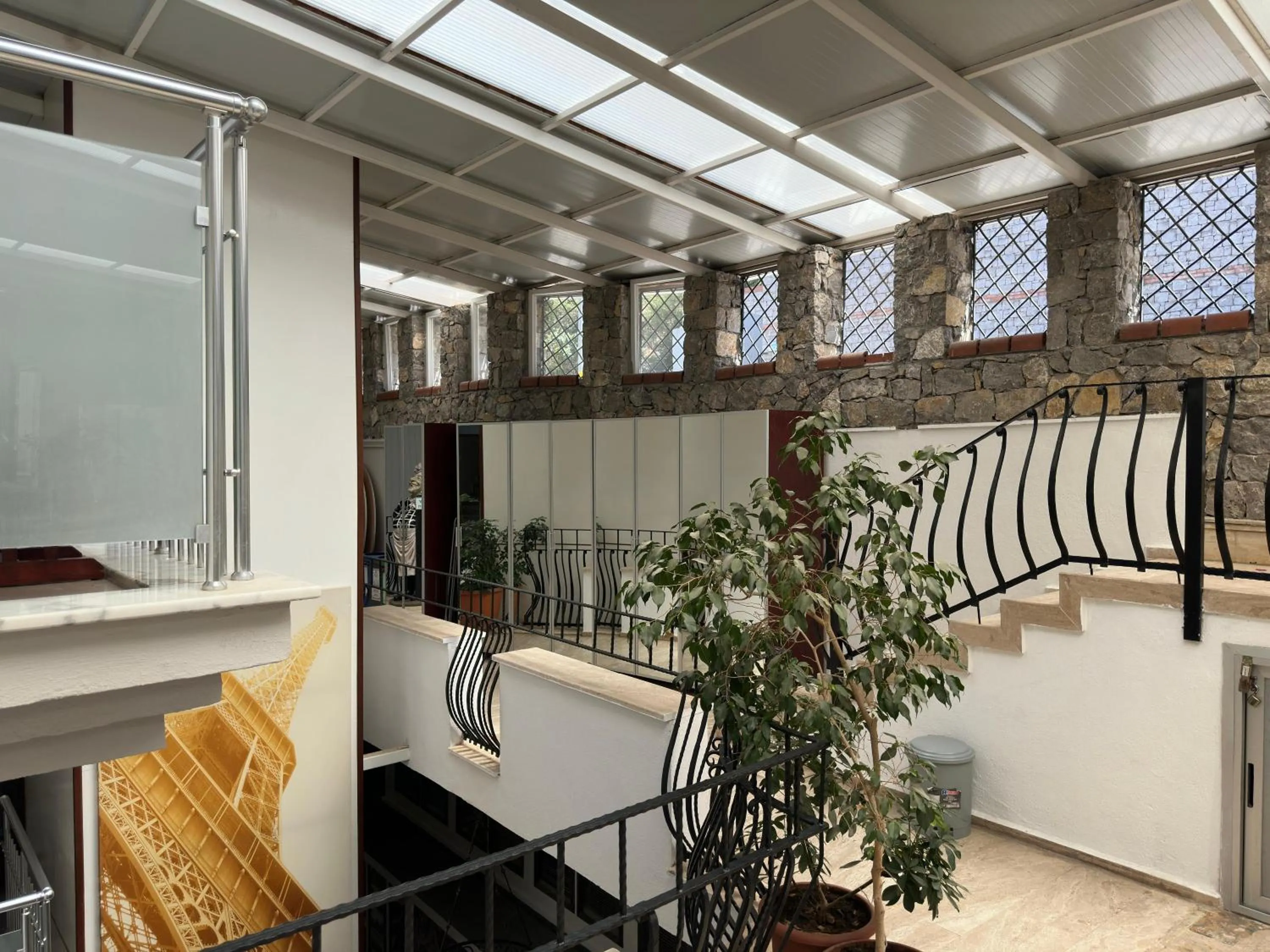 Inner courtyard view in Ata Park Hotel