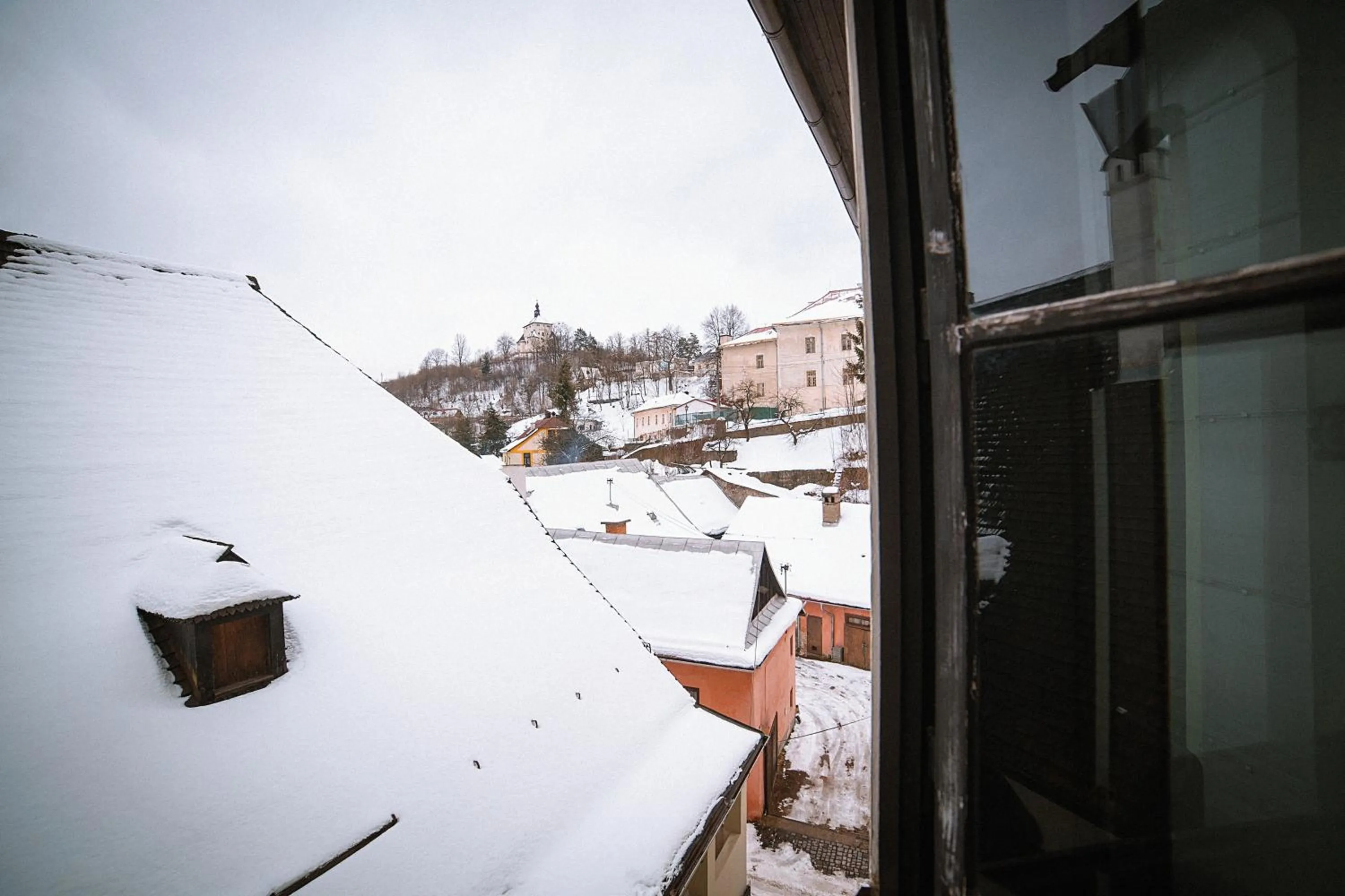 City view in Hotel Bristol