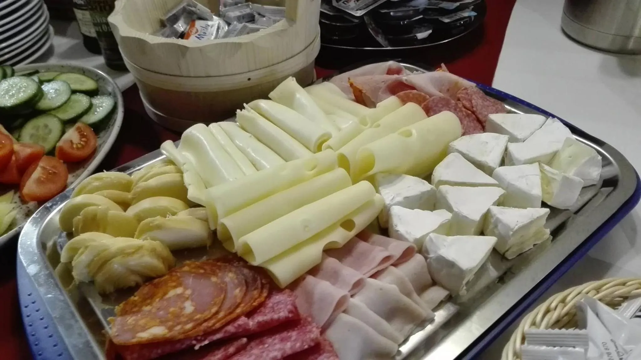 Buffet breakfast in Hotel Bristol