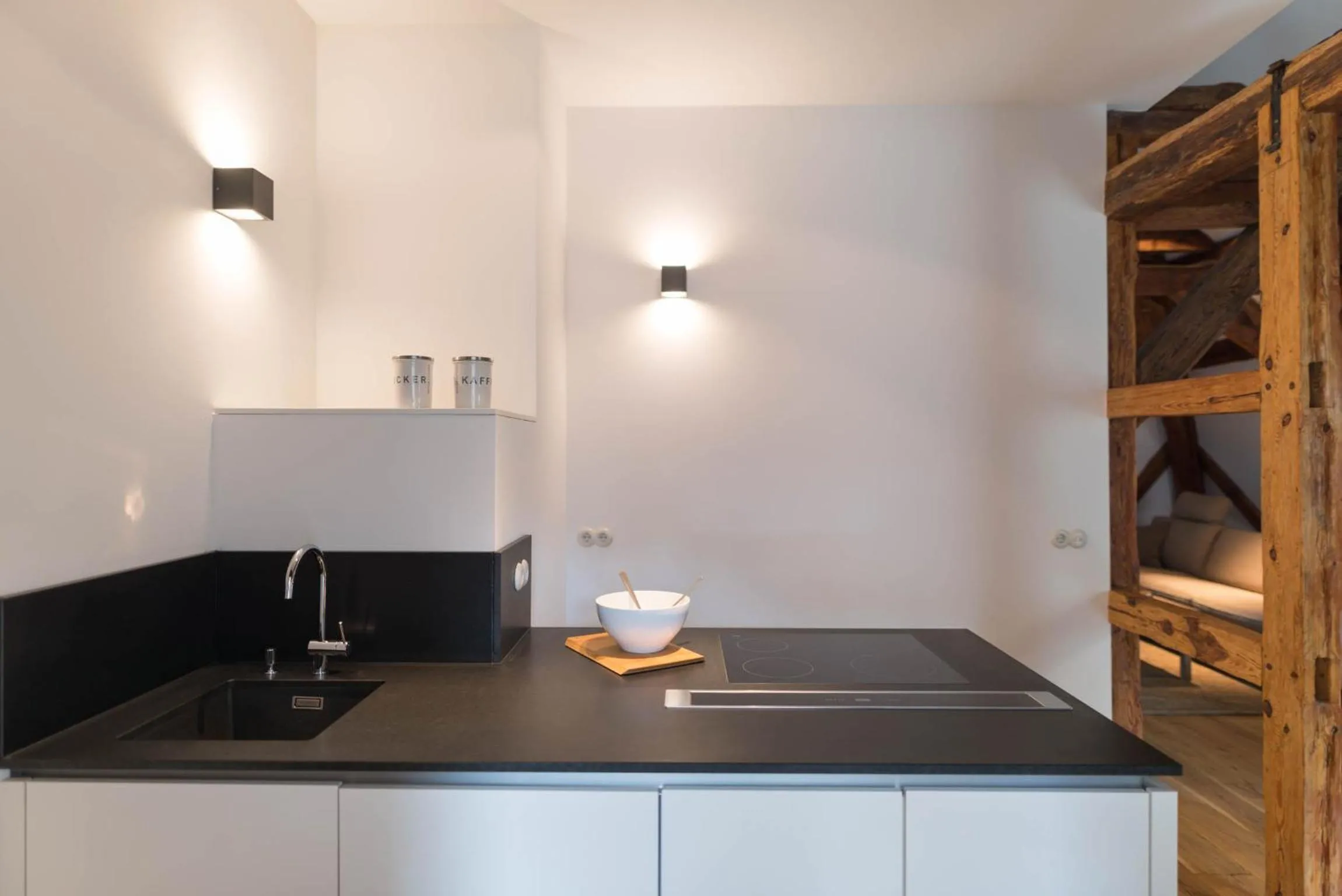 Kitchen or kitchenette in Schloss Beuchow
