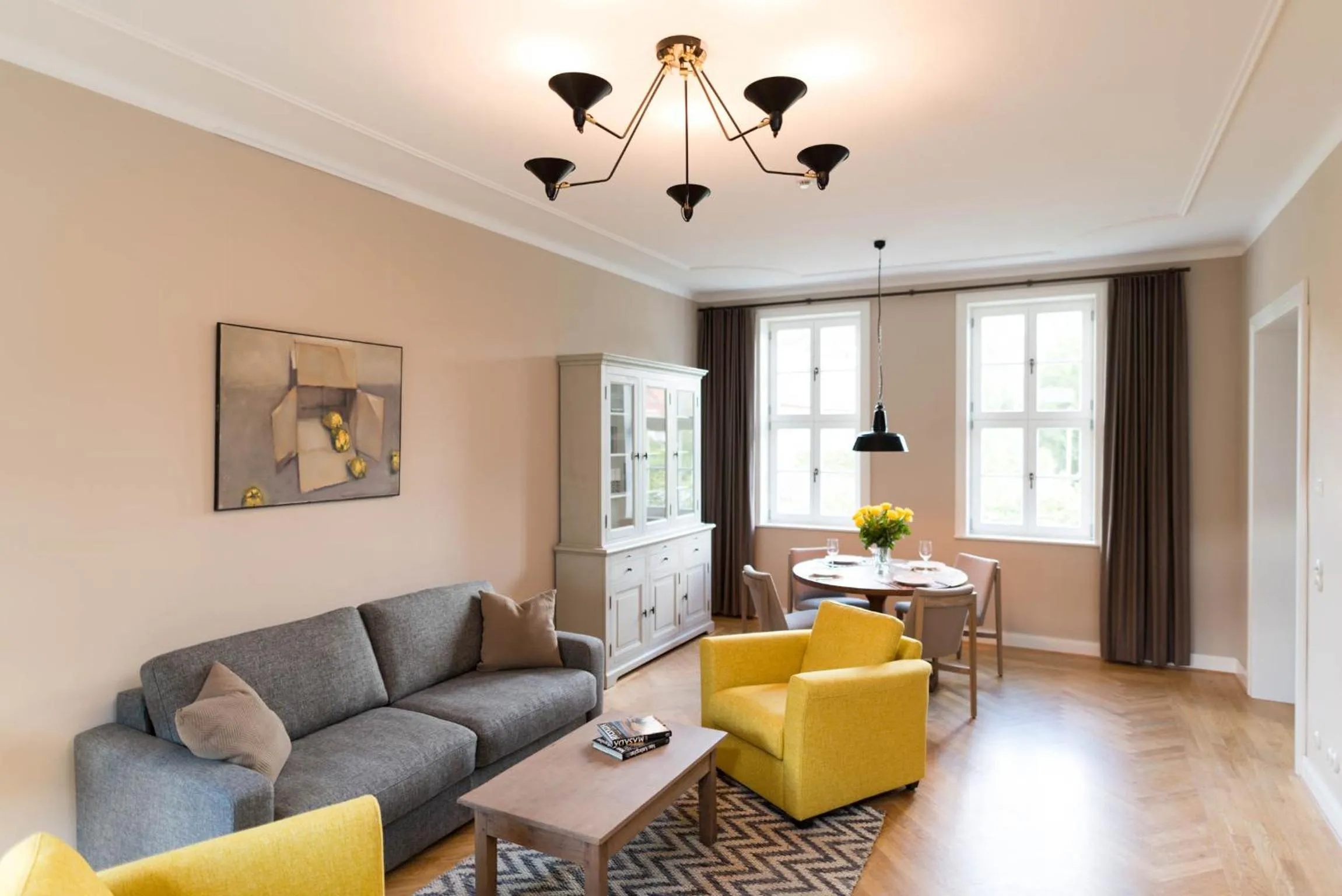 Living room in Schloss Beuchow