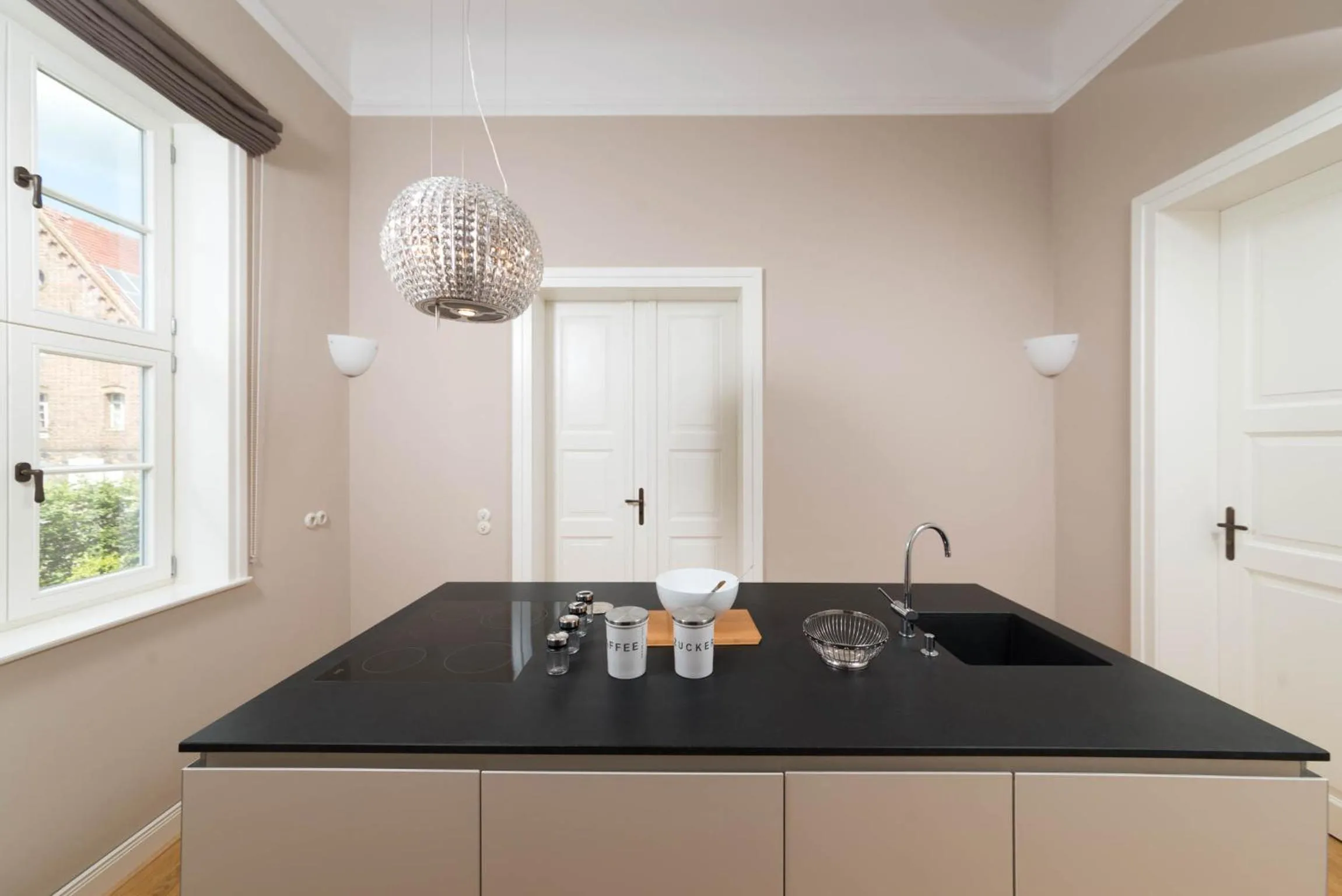 Kitchen or kitchenette in Schloss Beuchow
