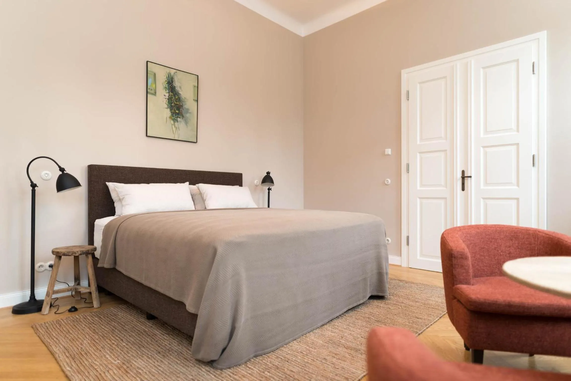 Photo of the whole room, Bed in Schloss Beuchow
