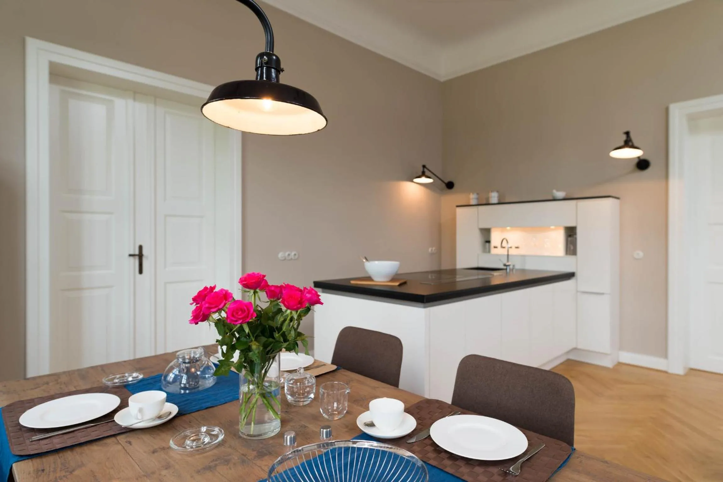 Kitchen or kitchenette in Schloss Beuchow