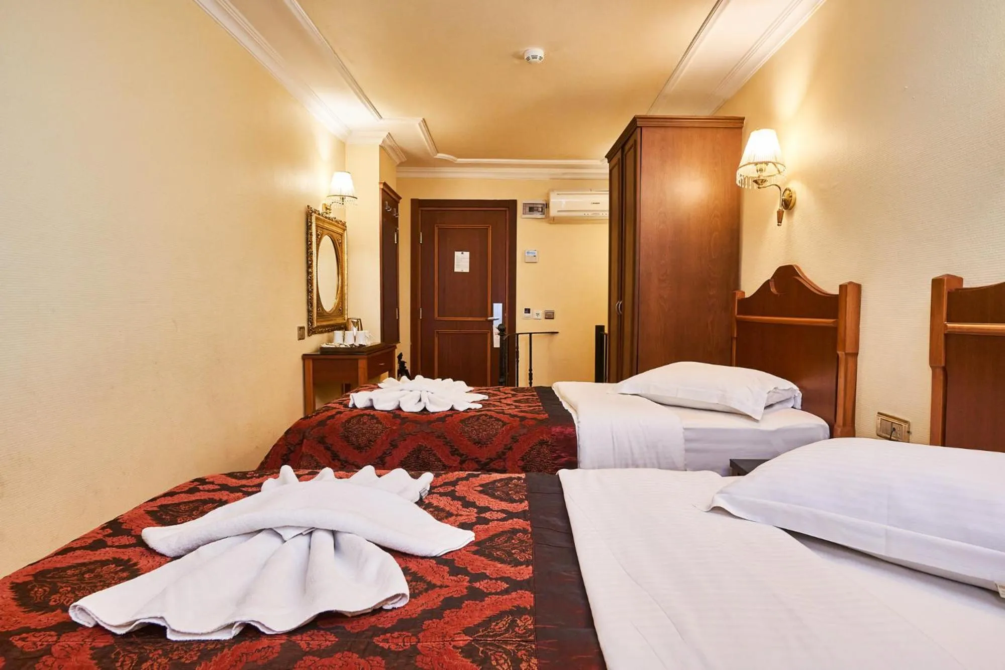 Bed in Amber Hotel & Spa