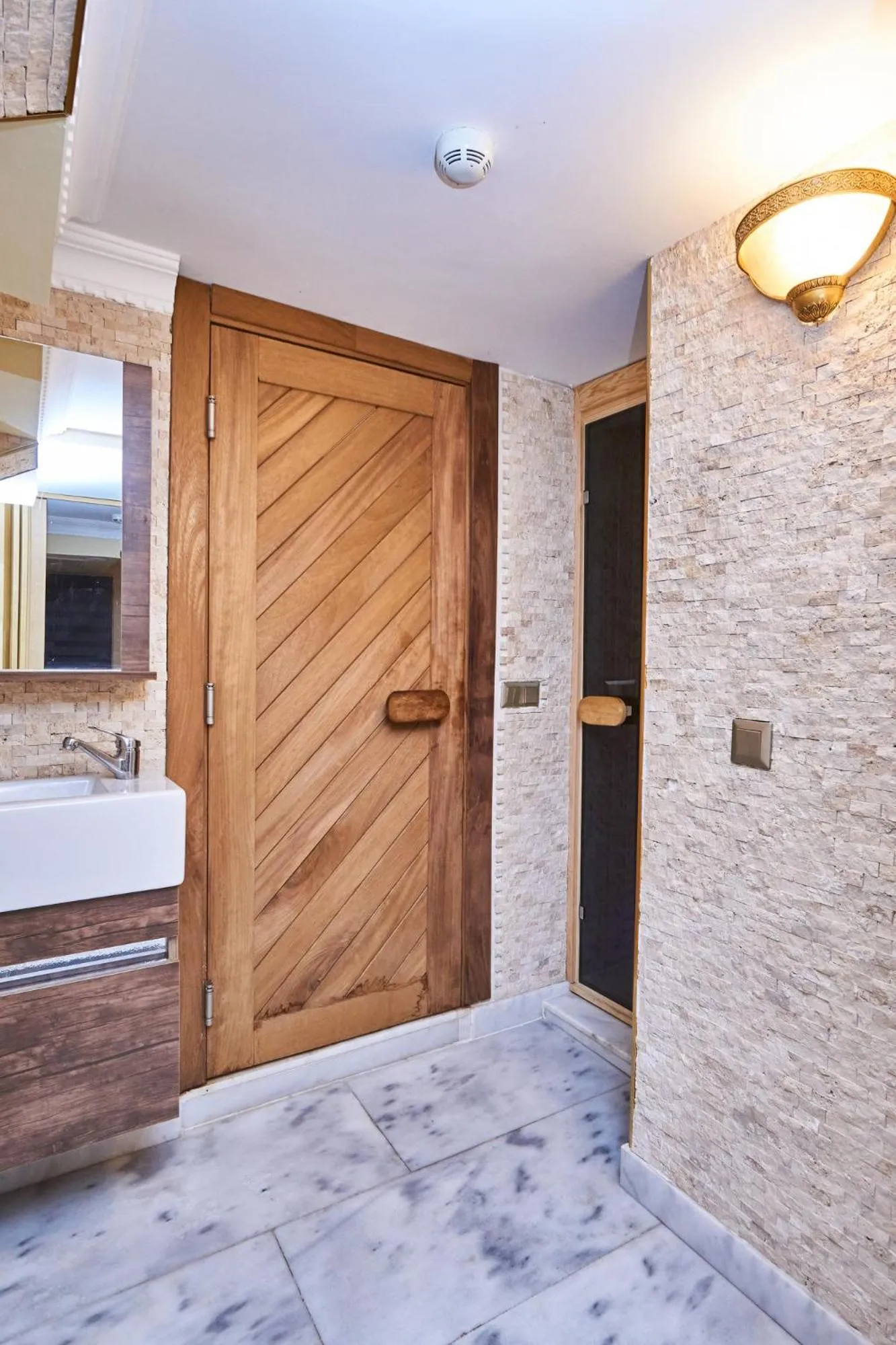 Sauna, Bed in Amber Hotel & Spa