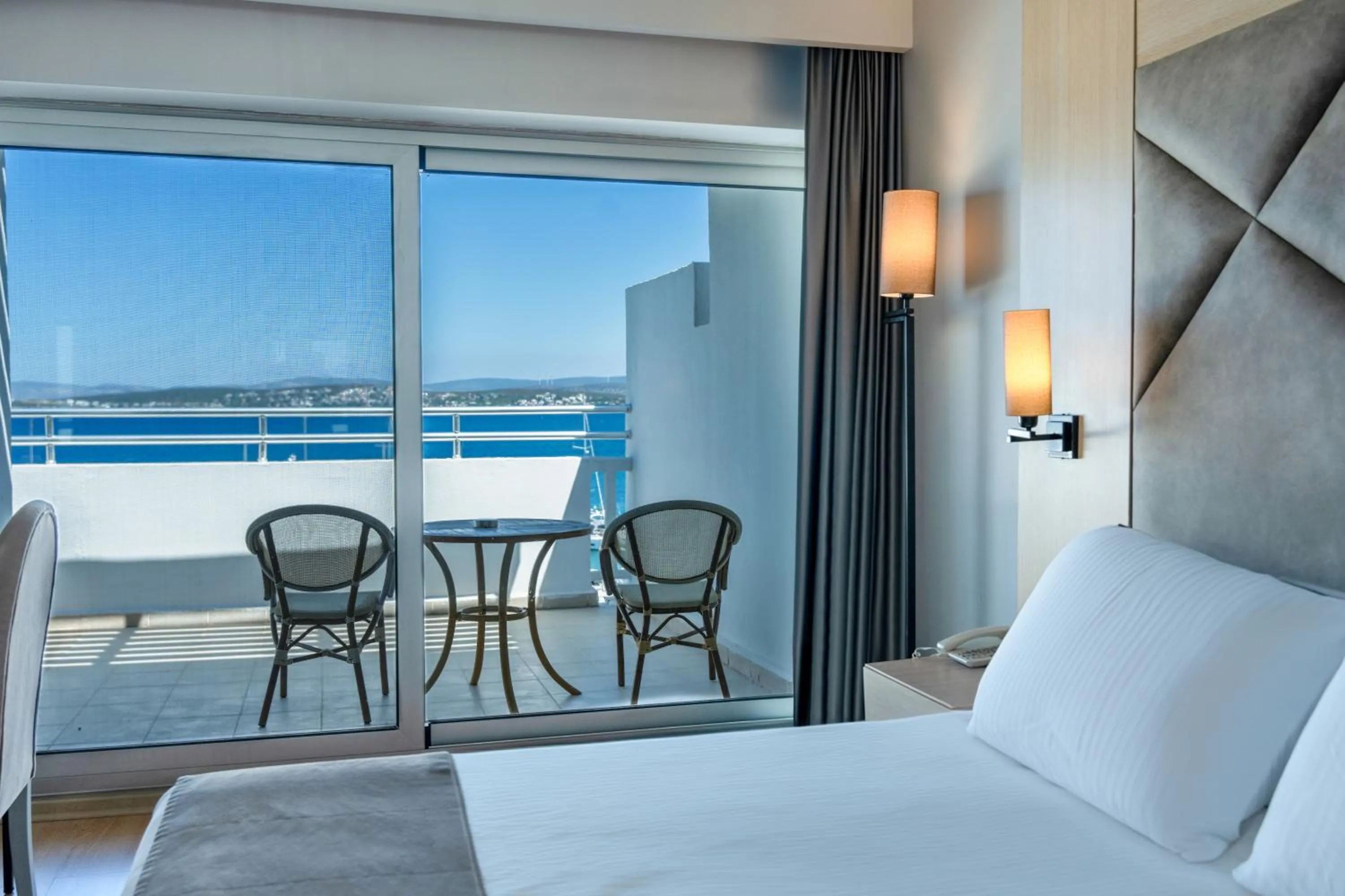 Bed in Altin Yunus Hotel & SPA - Çeşme