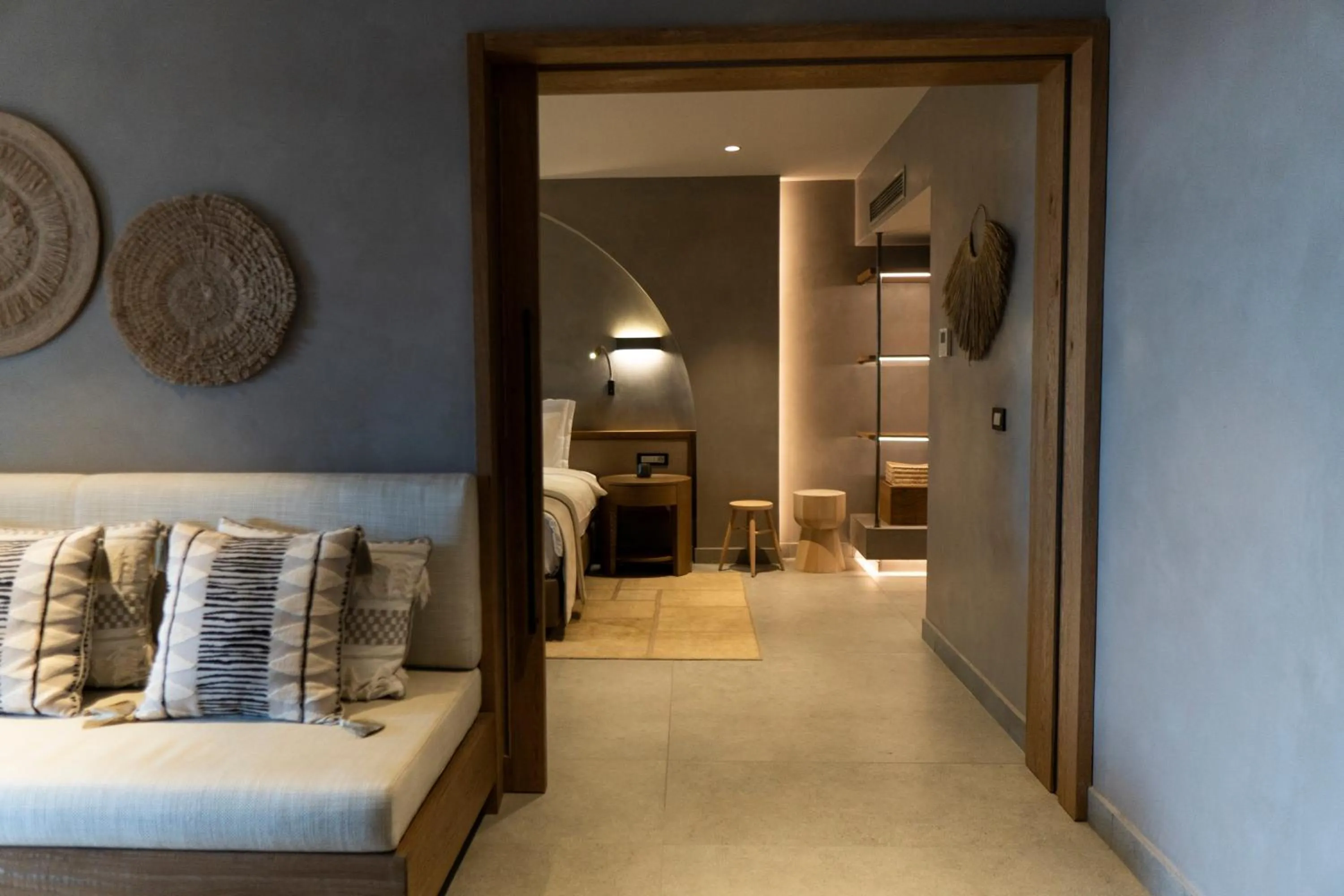 Seating area, Bed in Rixos Premium Bodrum