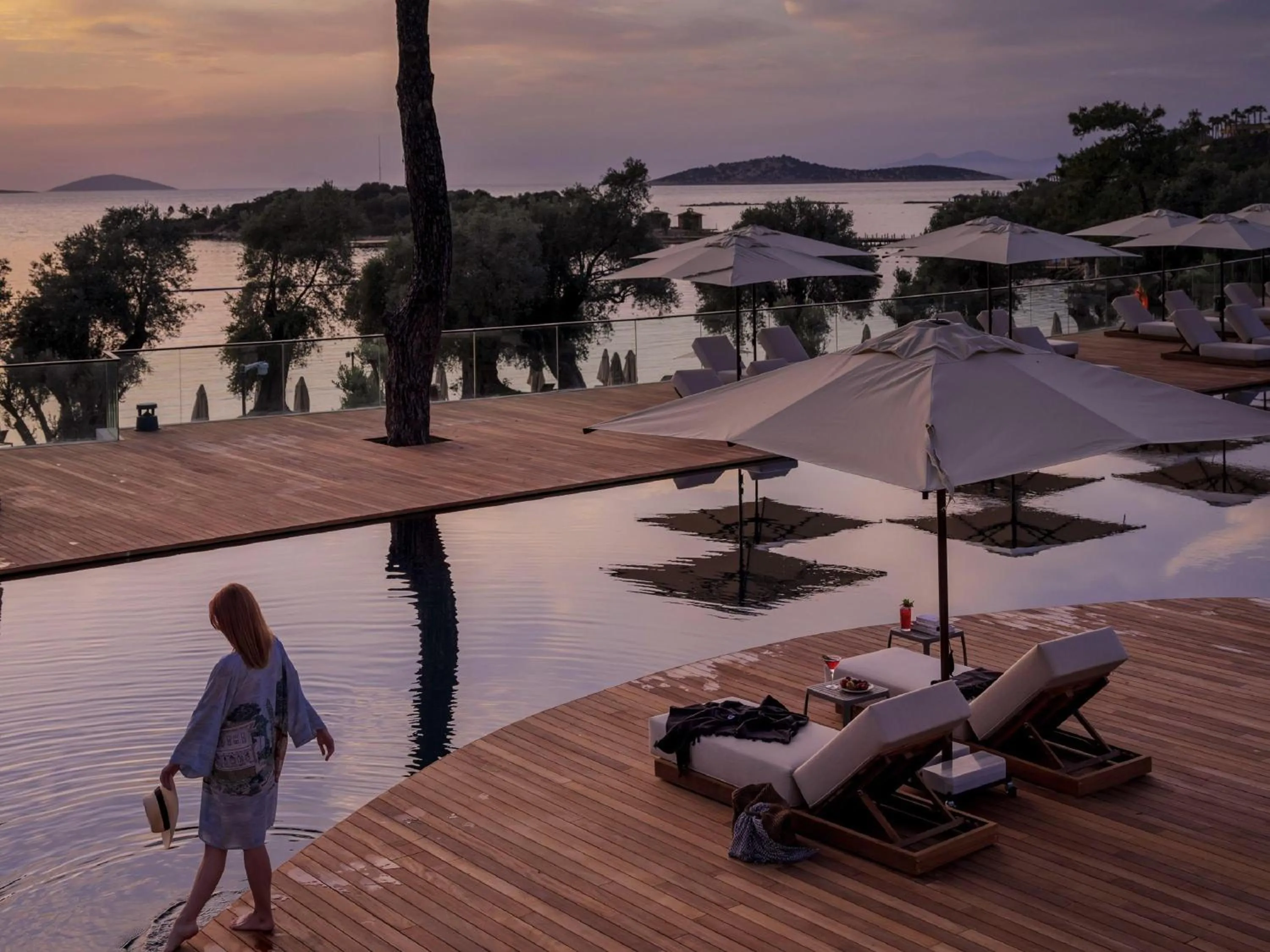 Pool view in Rixos Premium Bodrum