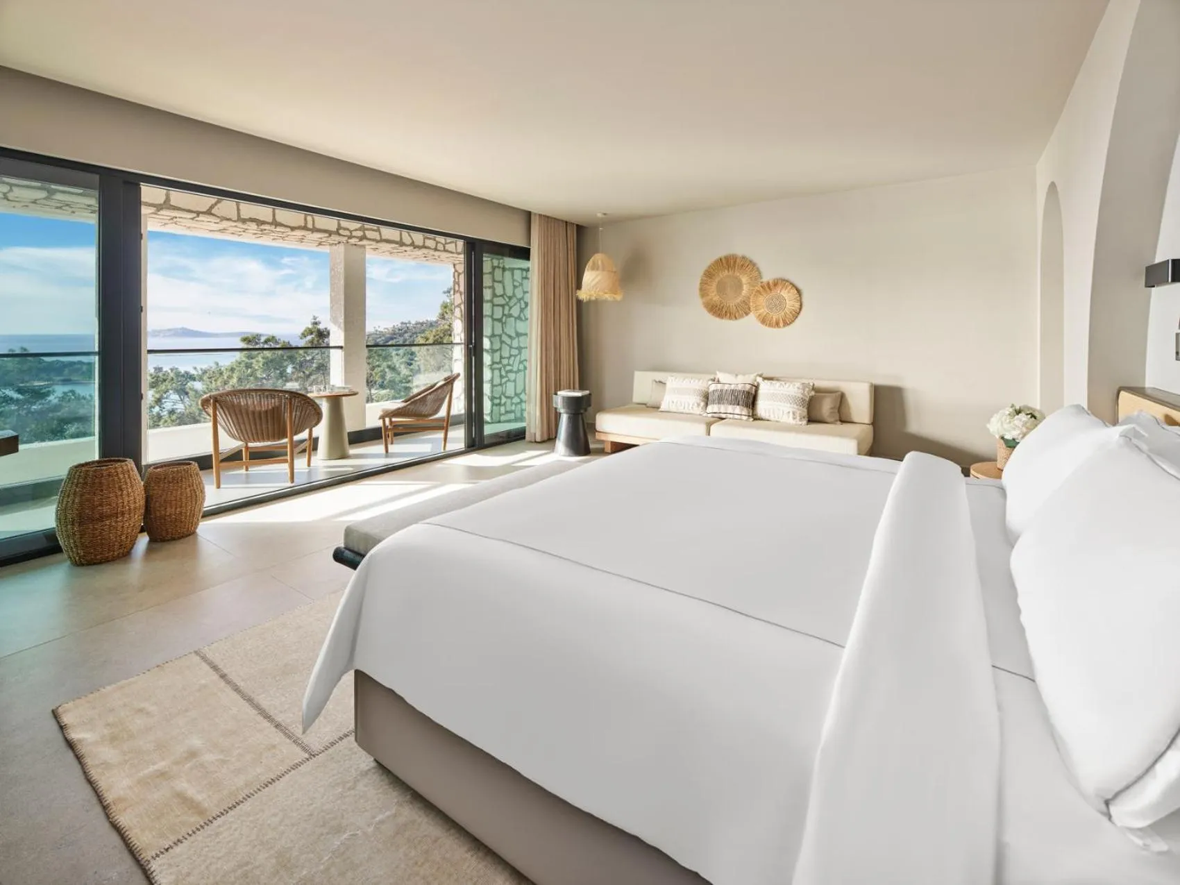 Bed in Rixos Premium Bodrum