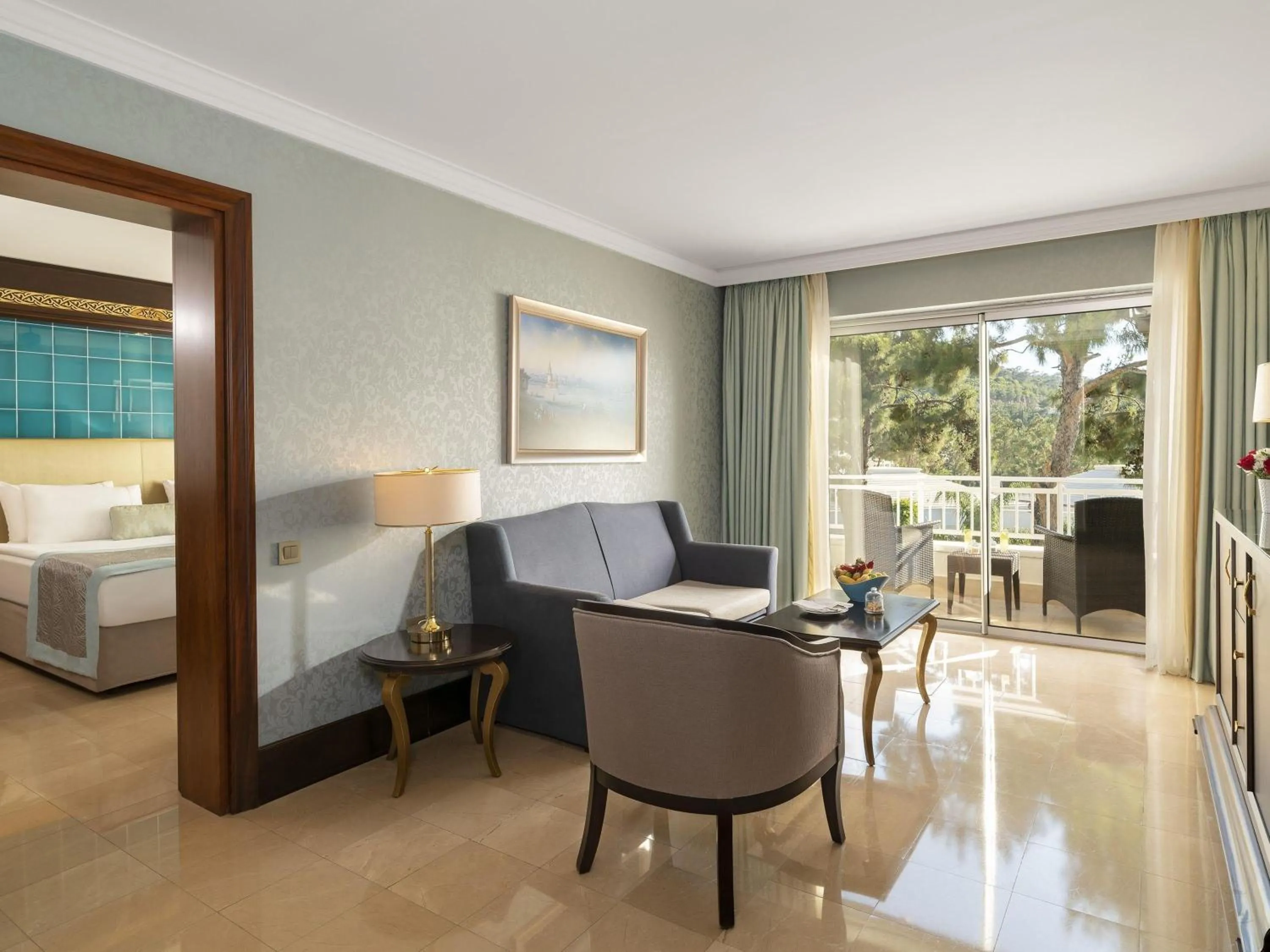 Bedroom, Bed in Rixos Premium Bodrum