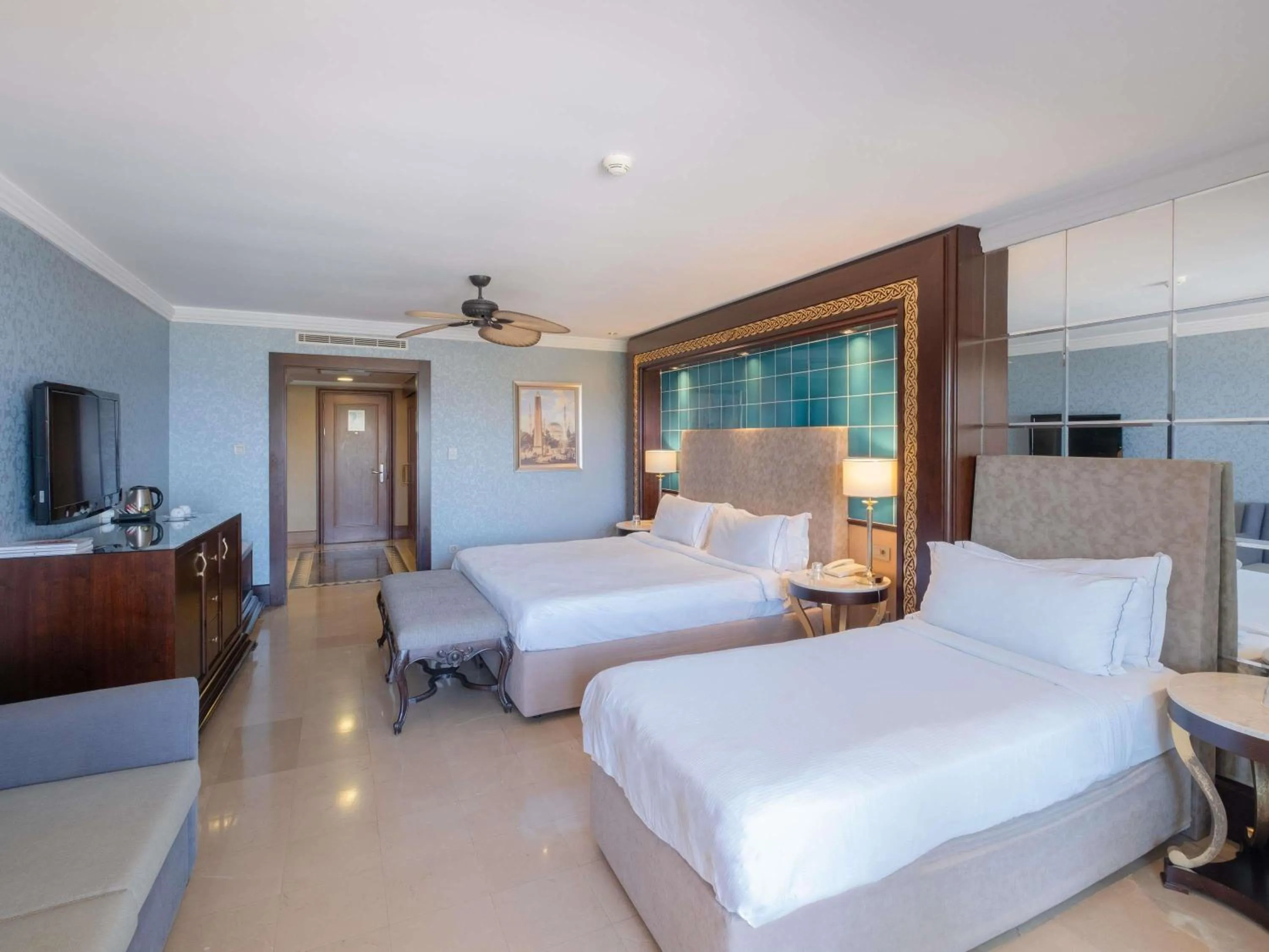 Bedroom, Bed in Rixos Premium Bodrum