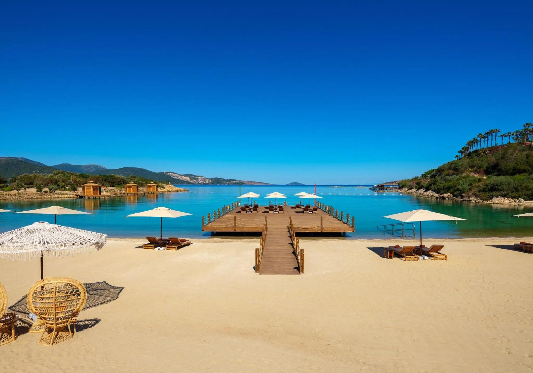 Beach in Rixos Premium Bodrum