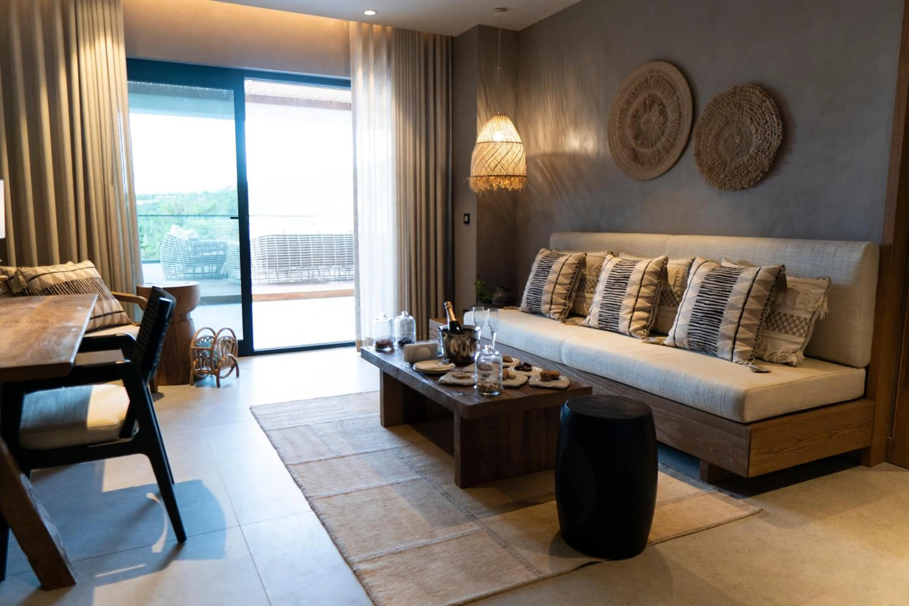 Seating area in Rixos Premium Bodrum