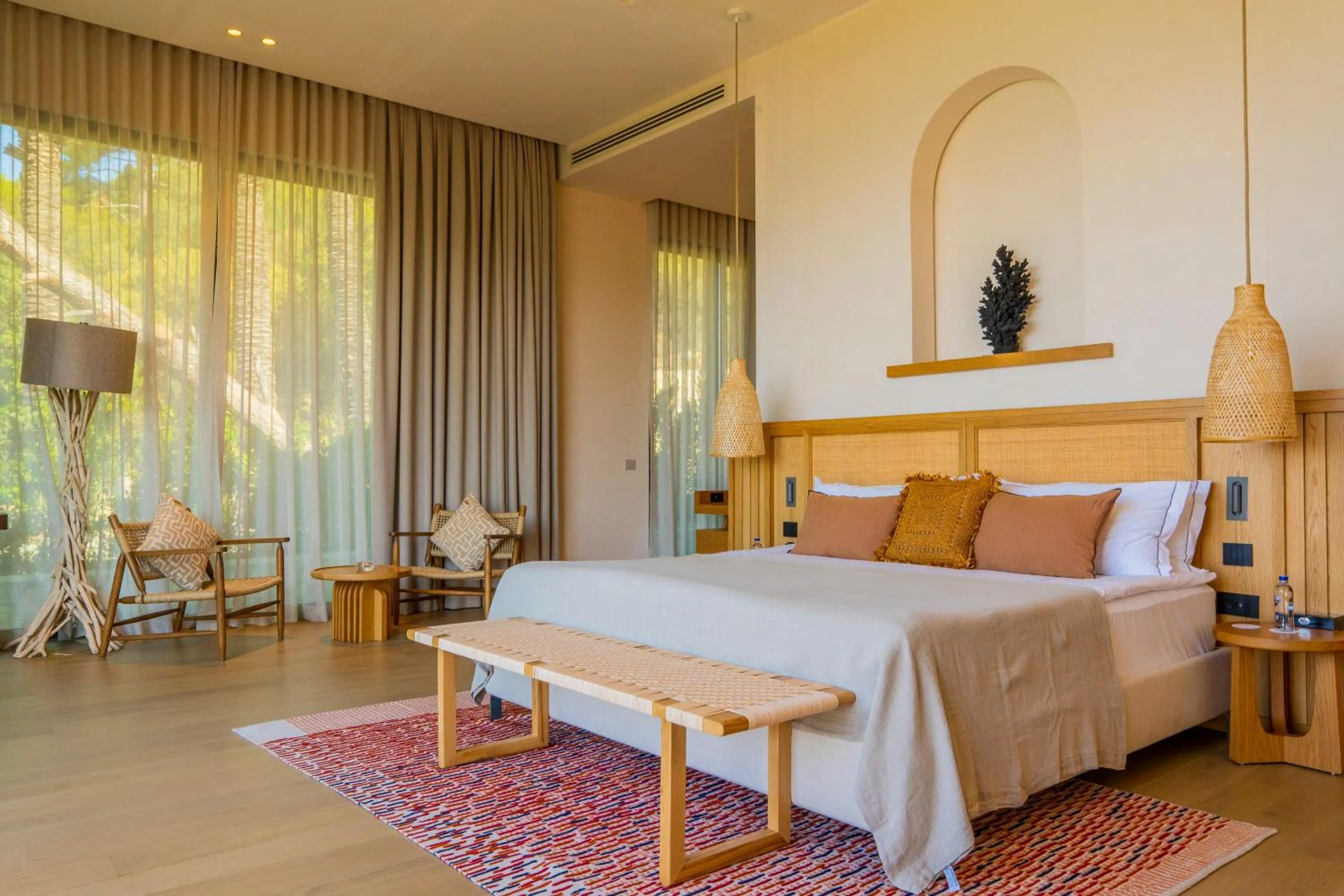 Bed in Rixos Premium Bodrum