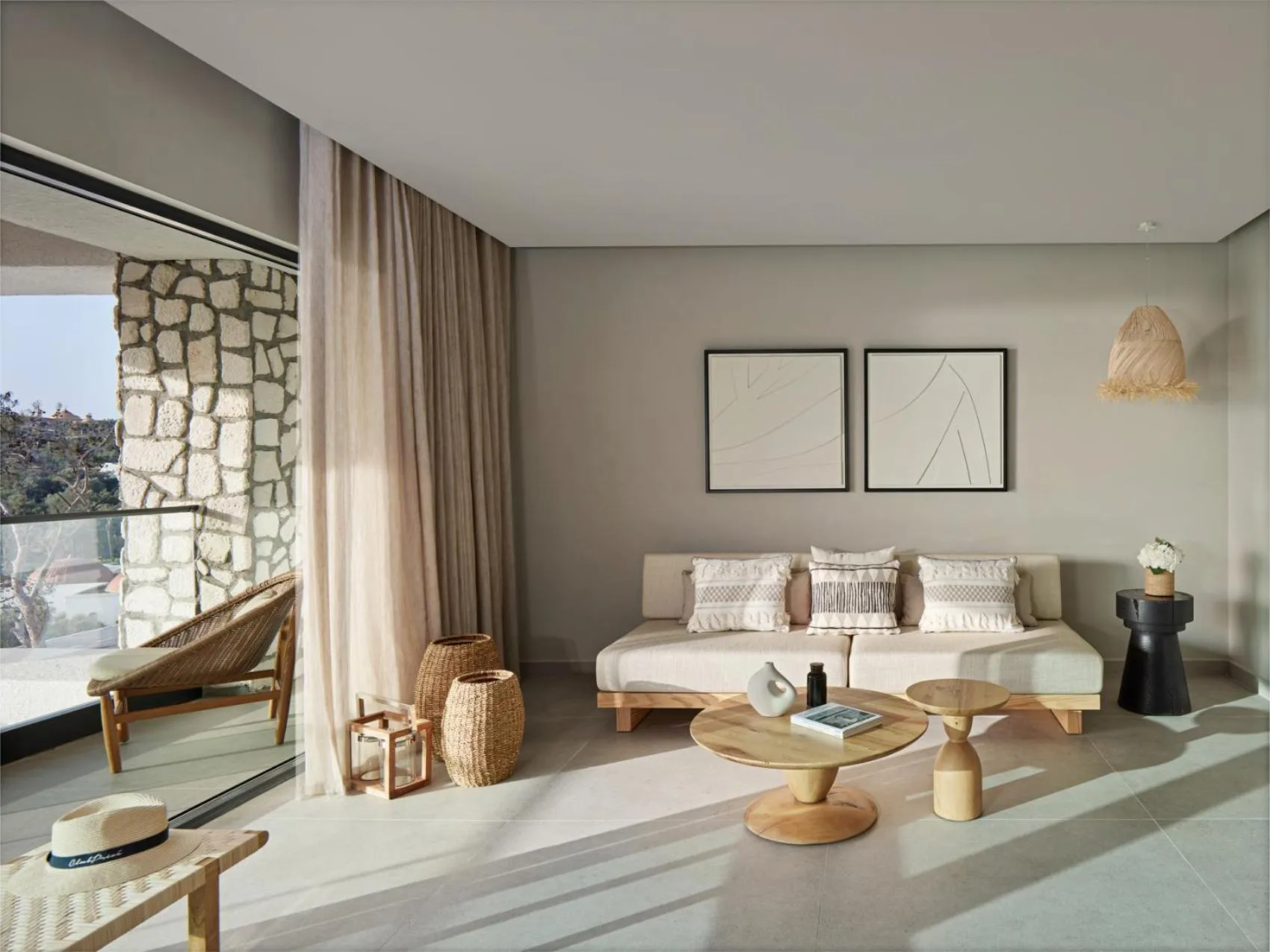 Seating area, Bed in Rixos Premium Bodrum