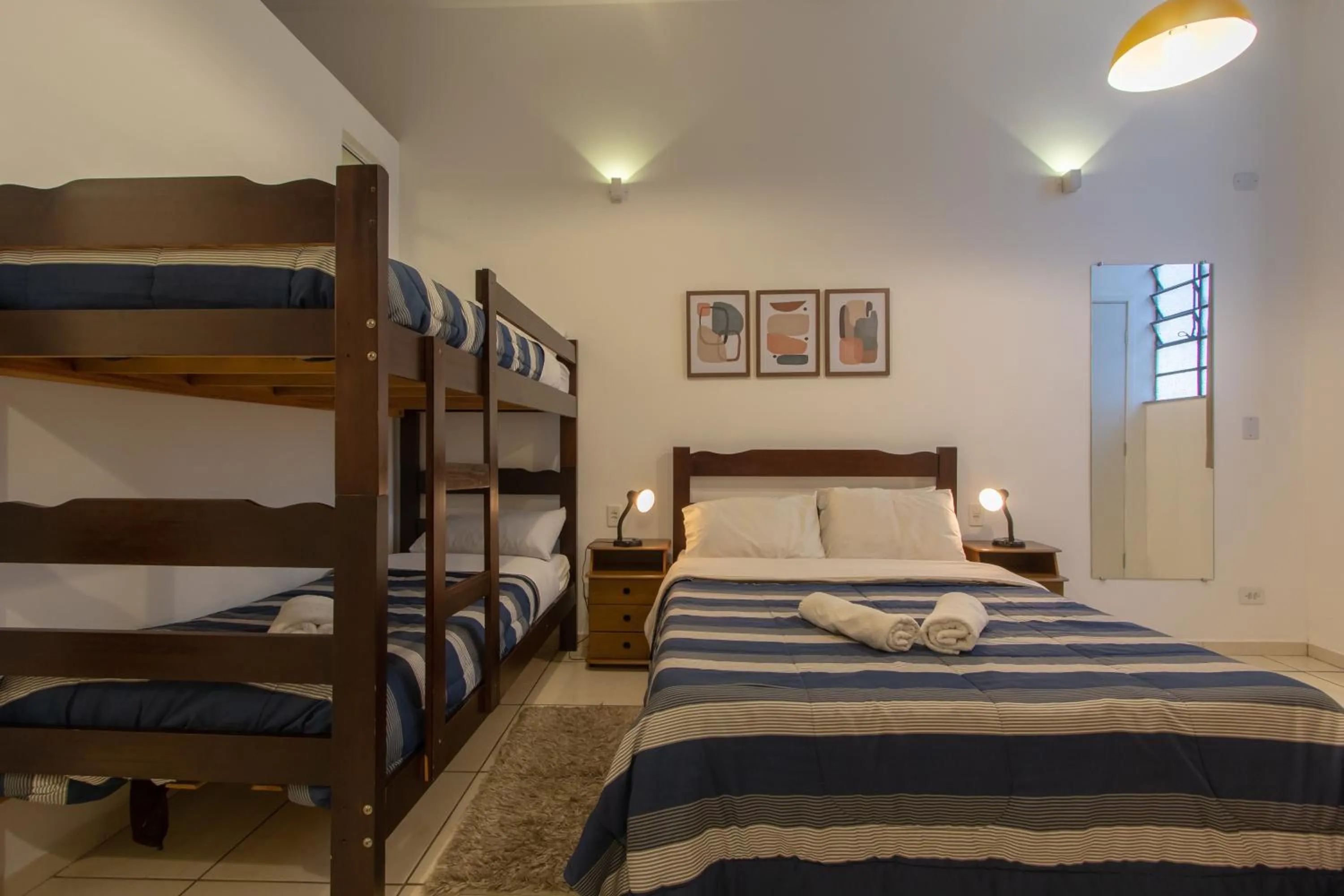 Bed in BH Studios Hotel Brás