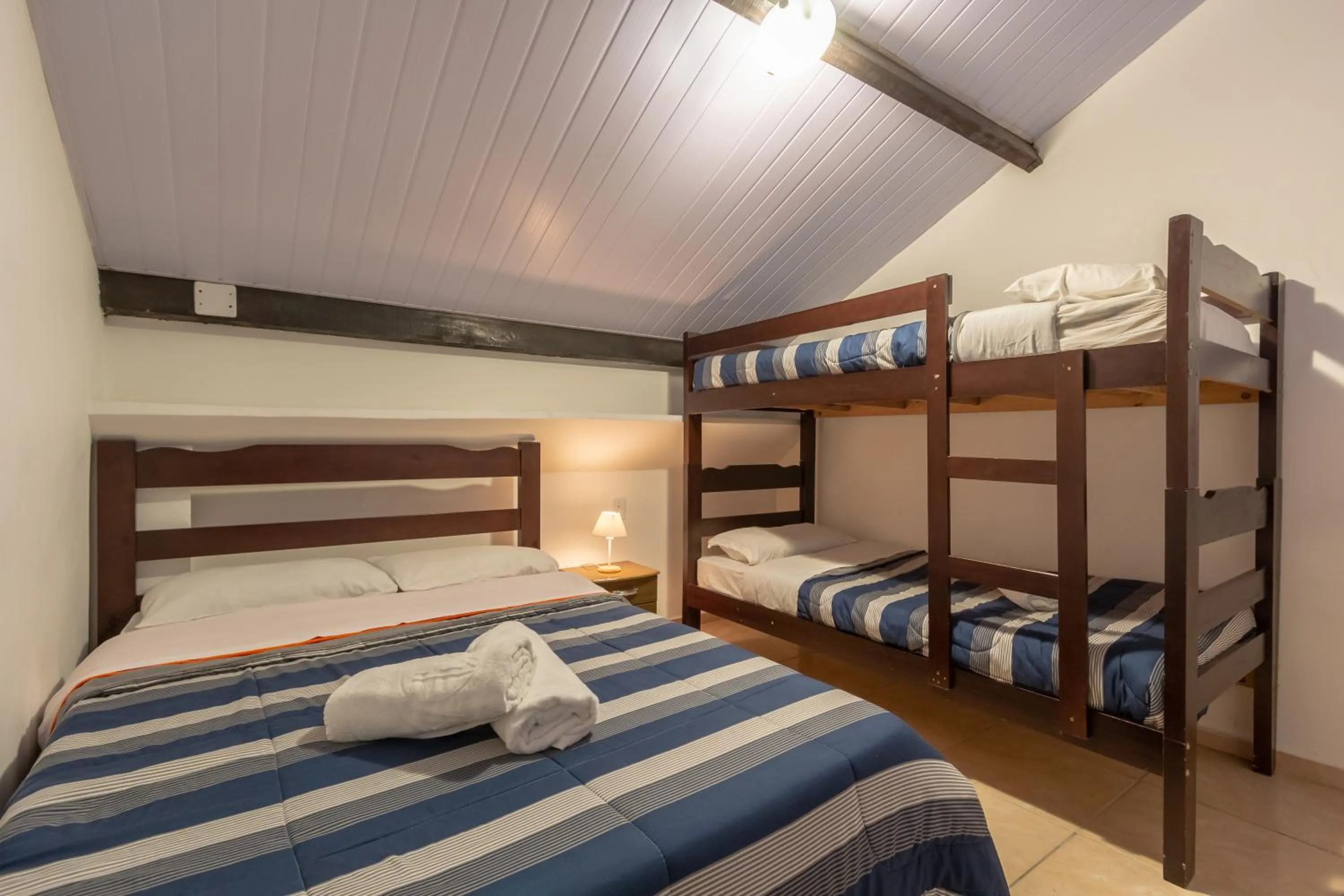 Bed in BH Studios Hotel Brás