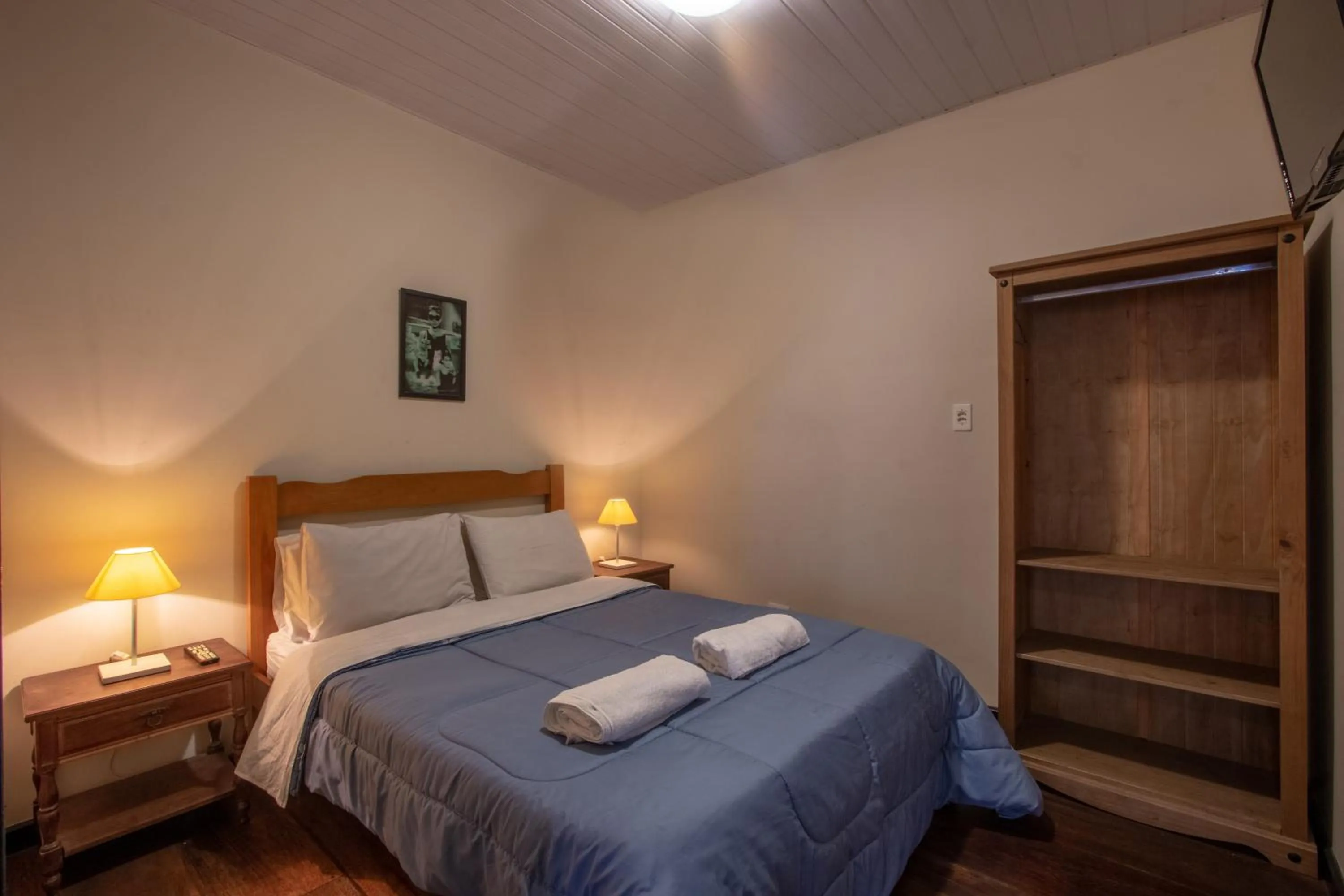 Bed in BH Studios Hotel Brás