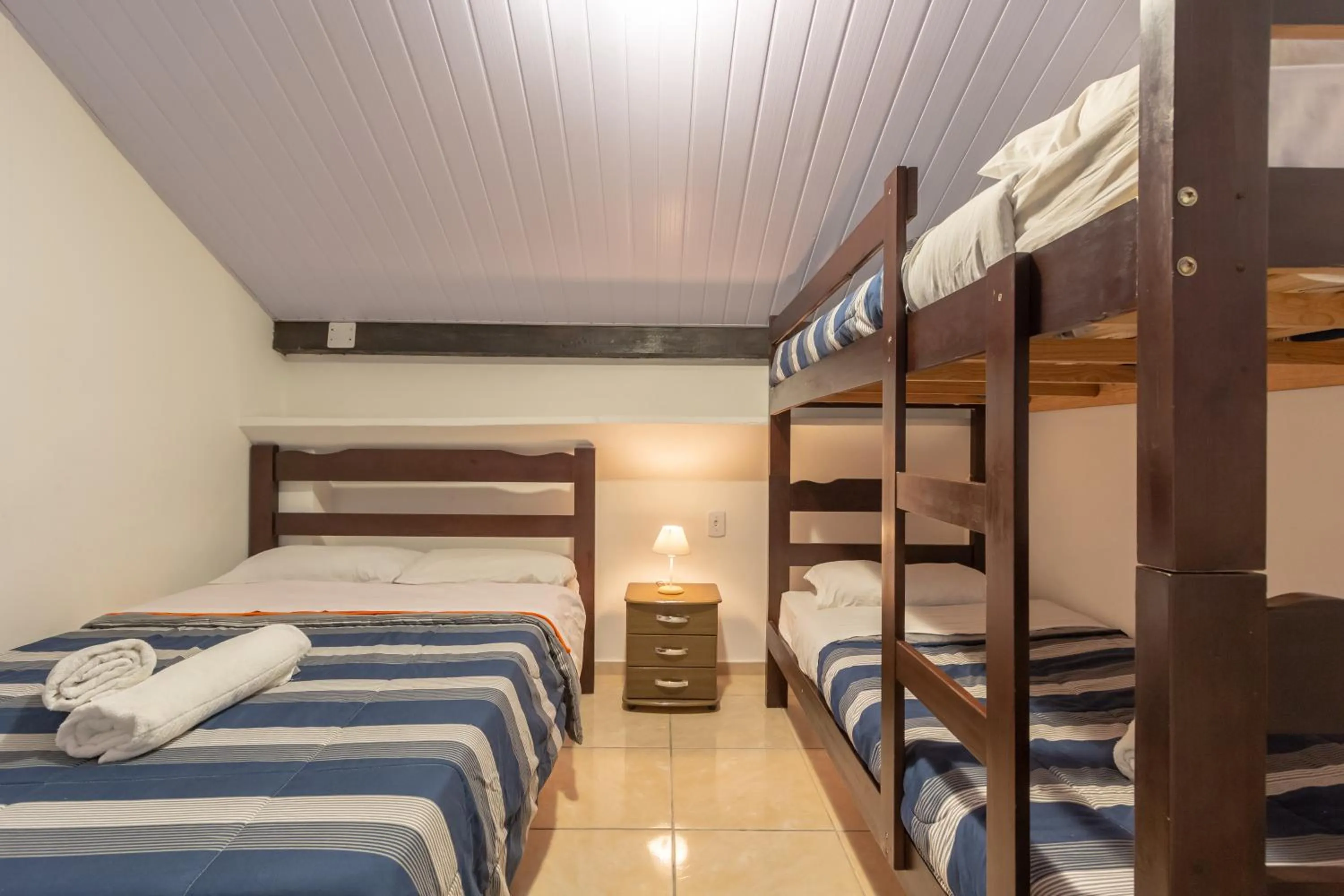 Bed in BH Studios Hotel Brás