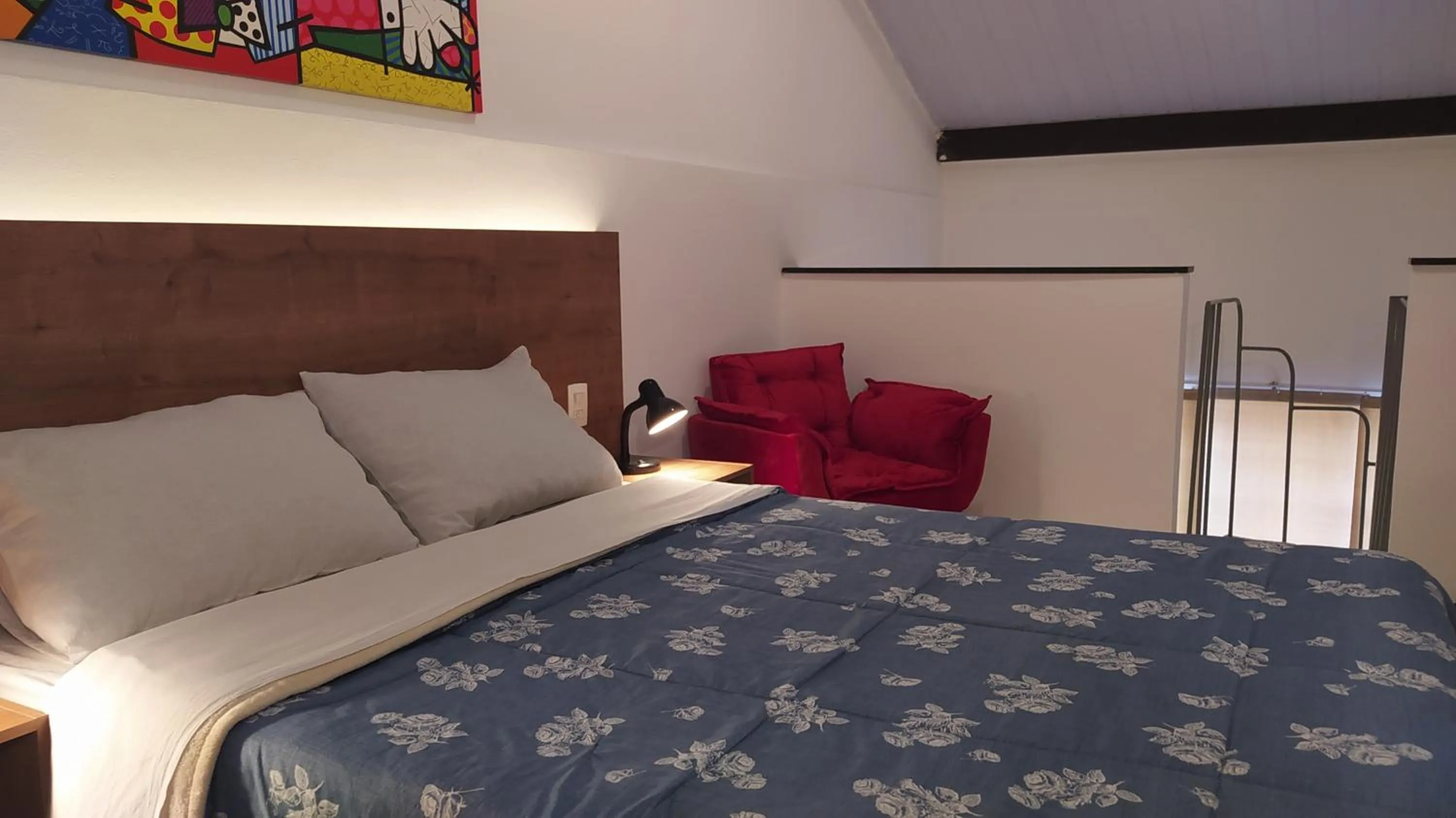 Bed in BH Studios Hotel Brás