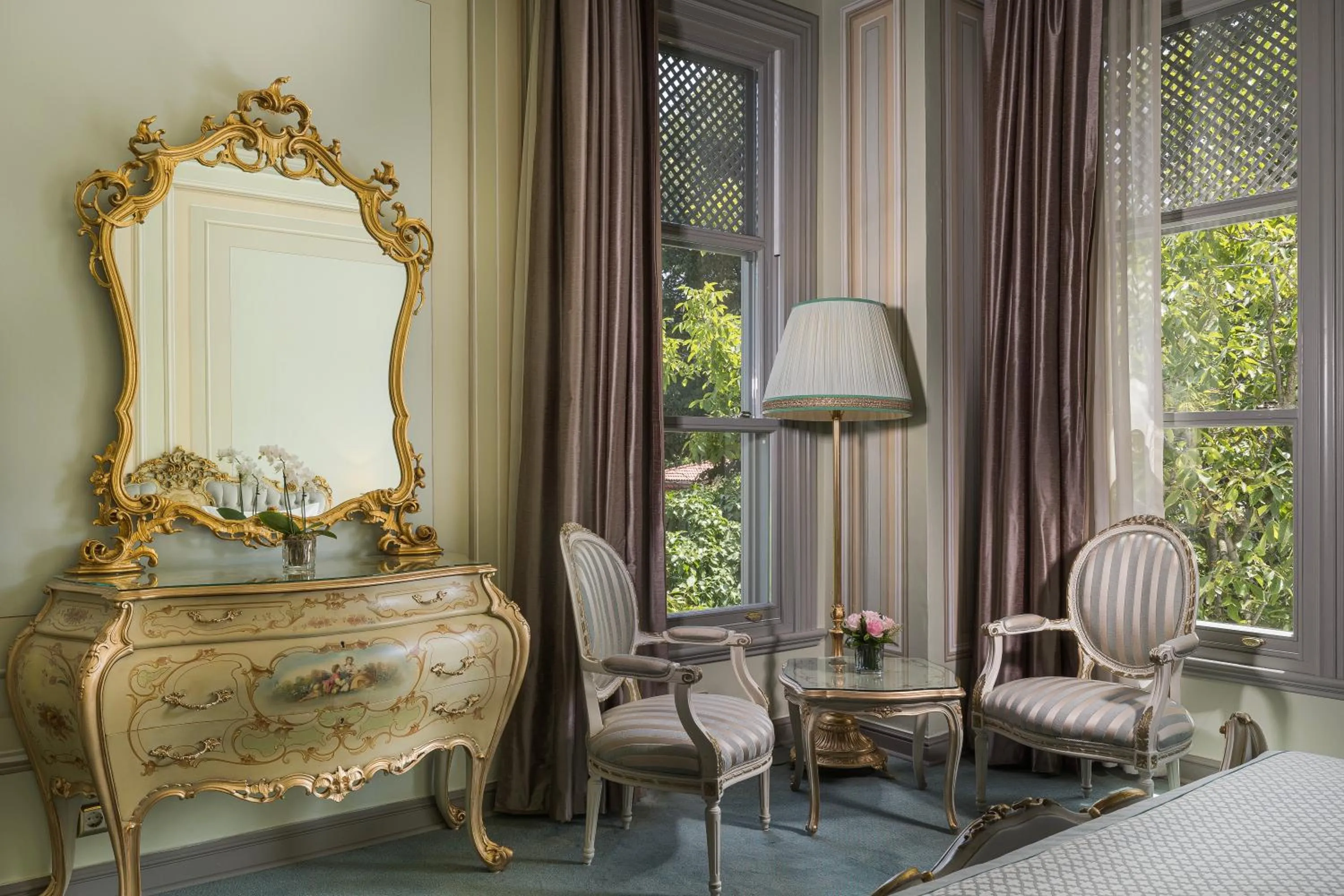 Decorative detail in Bosphorus Palace Hotel