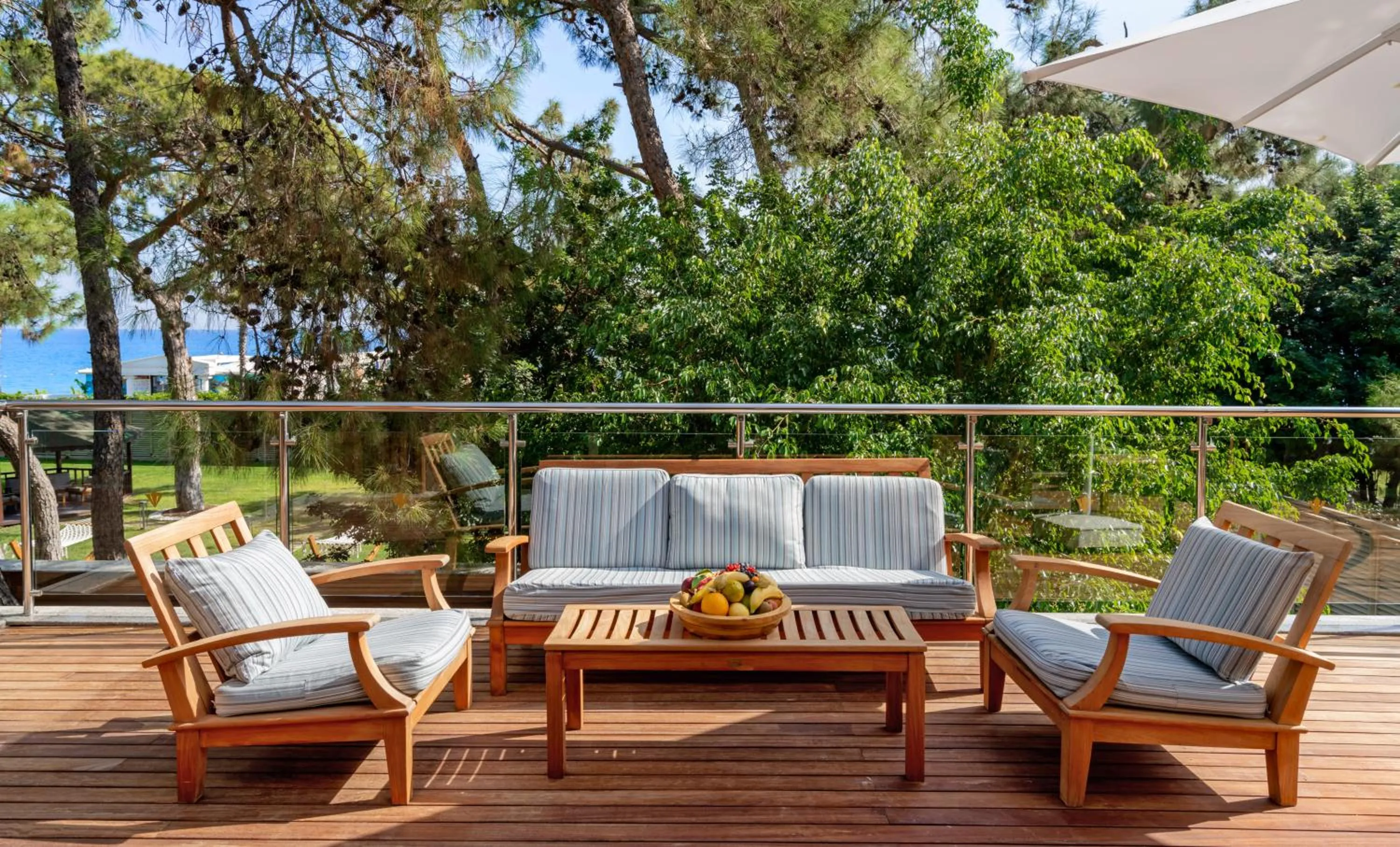 Patio in Rixos Sungate - The Land of Legends Access