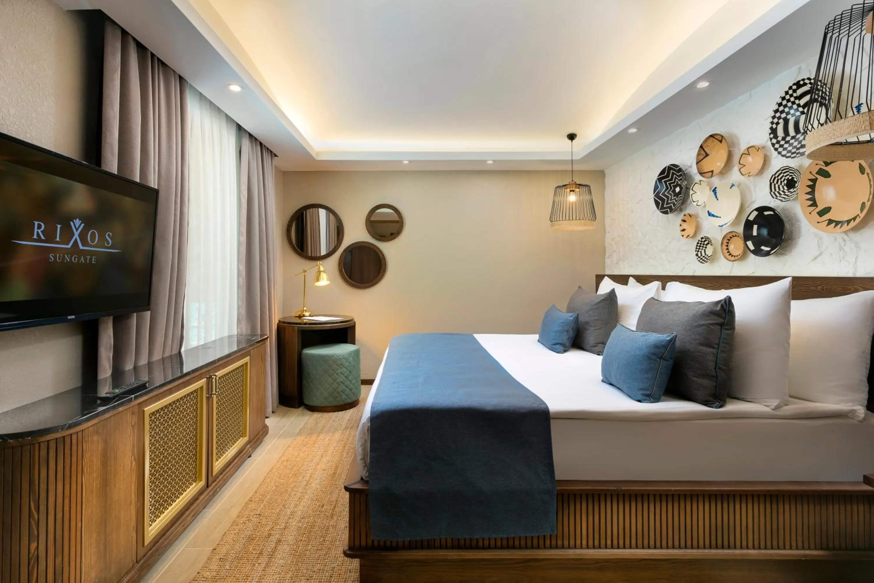 Bedroom in Rixos Sungate - The Land of Legends Access
