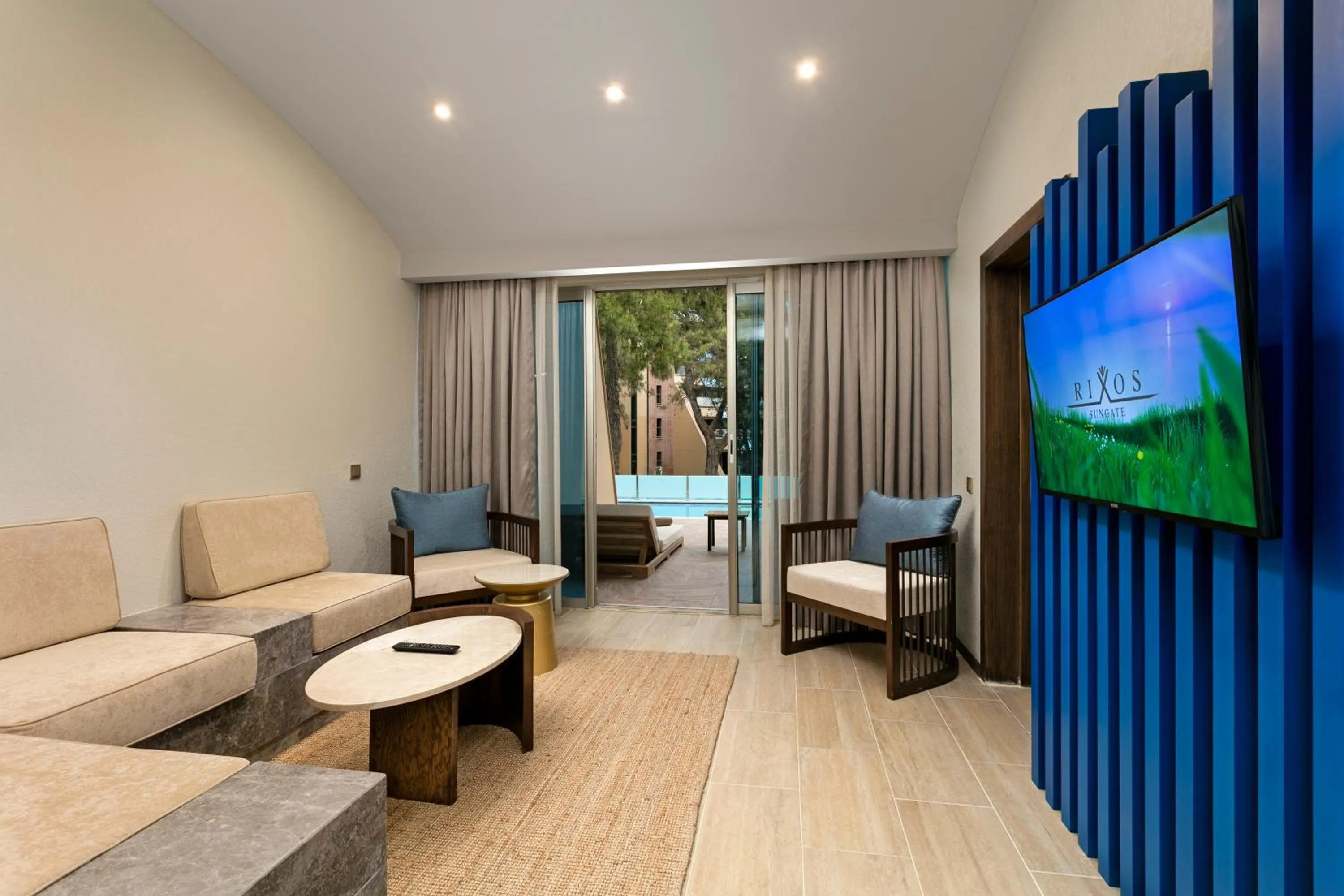 Living room in Rixos Sungate - The Land of Legends Access