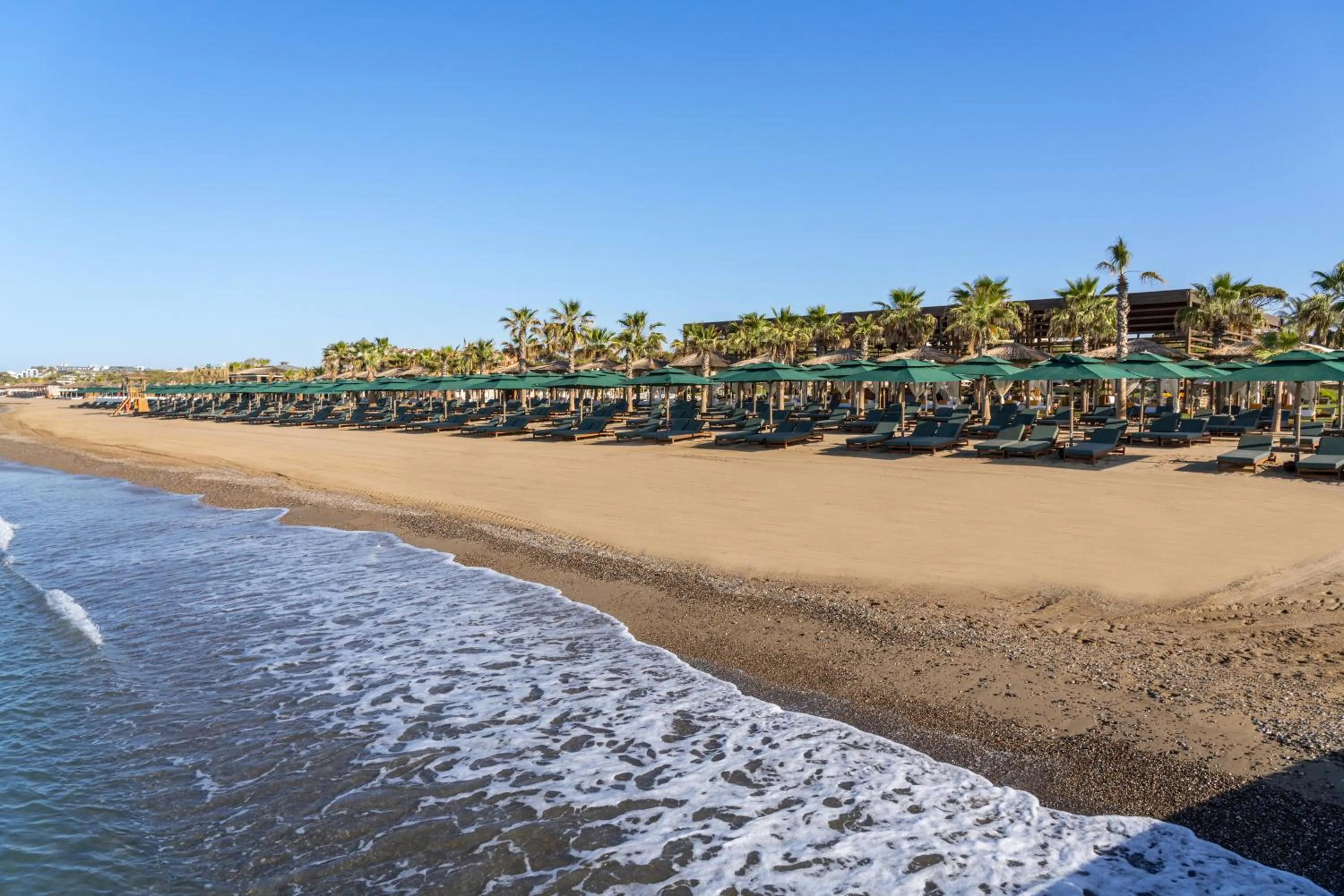 Beach in Rixos Premium Belek - The Land of Legends Access