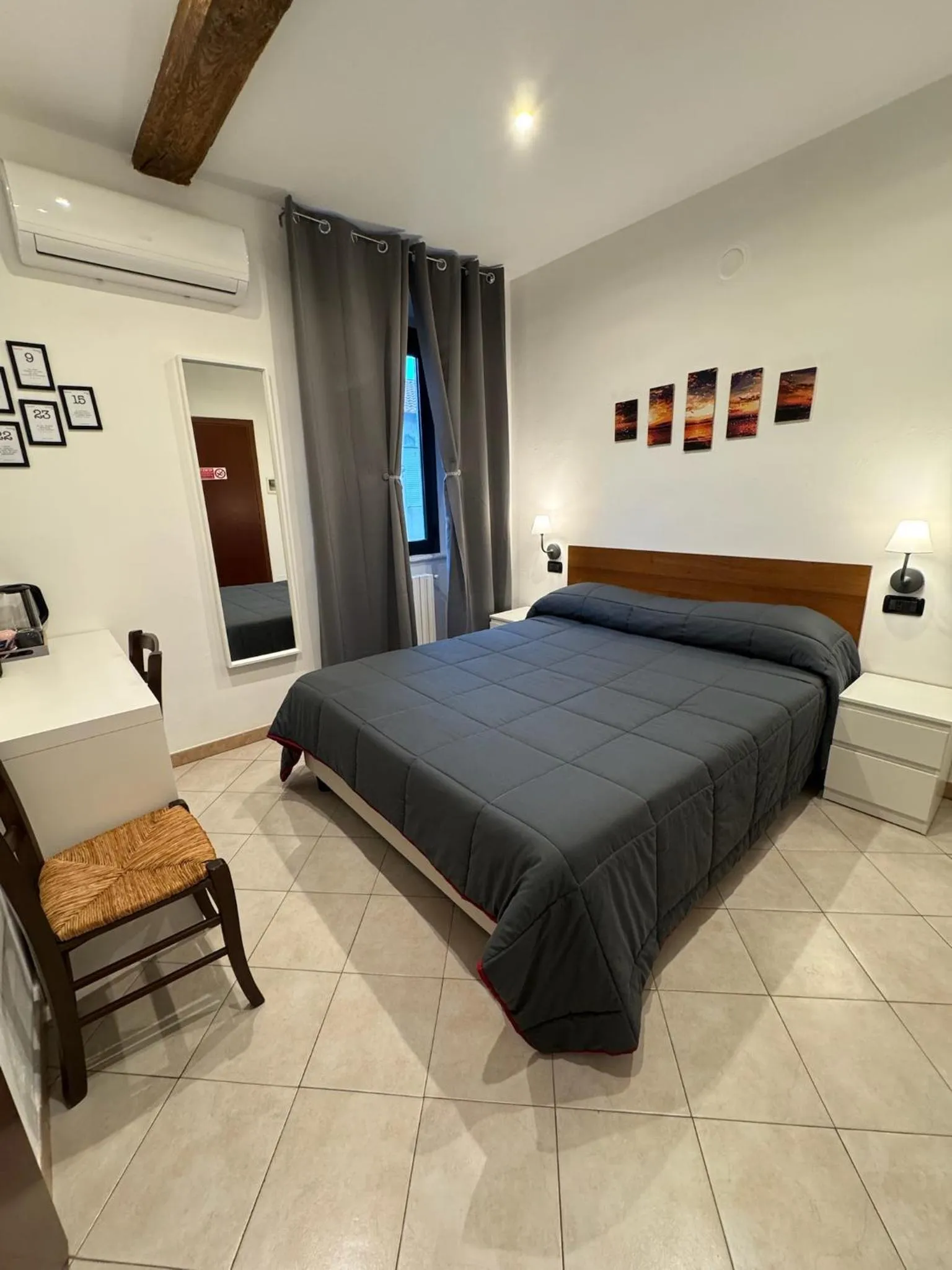 Bedroom, Bed in Hotel Duca di Tromello