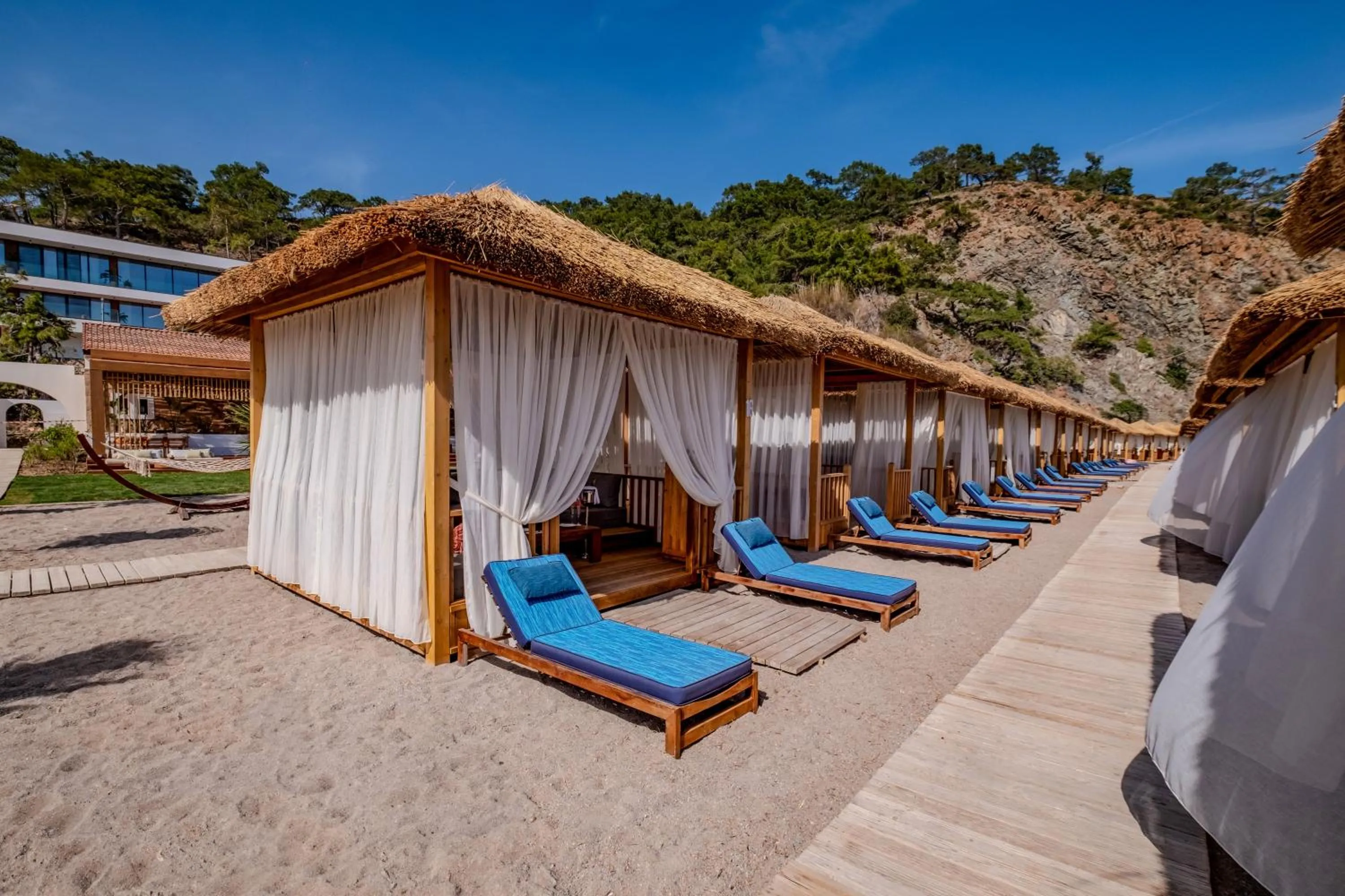 Beach in Rixos Premium Tekirova - The Land of Legends Access