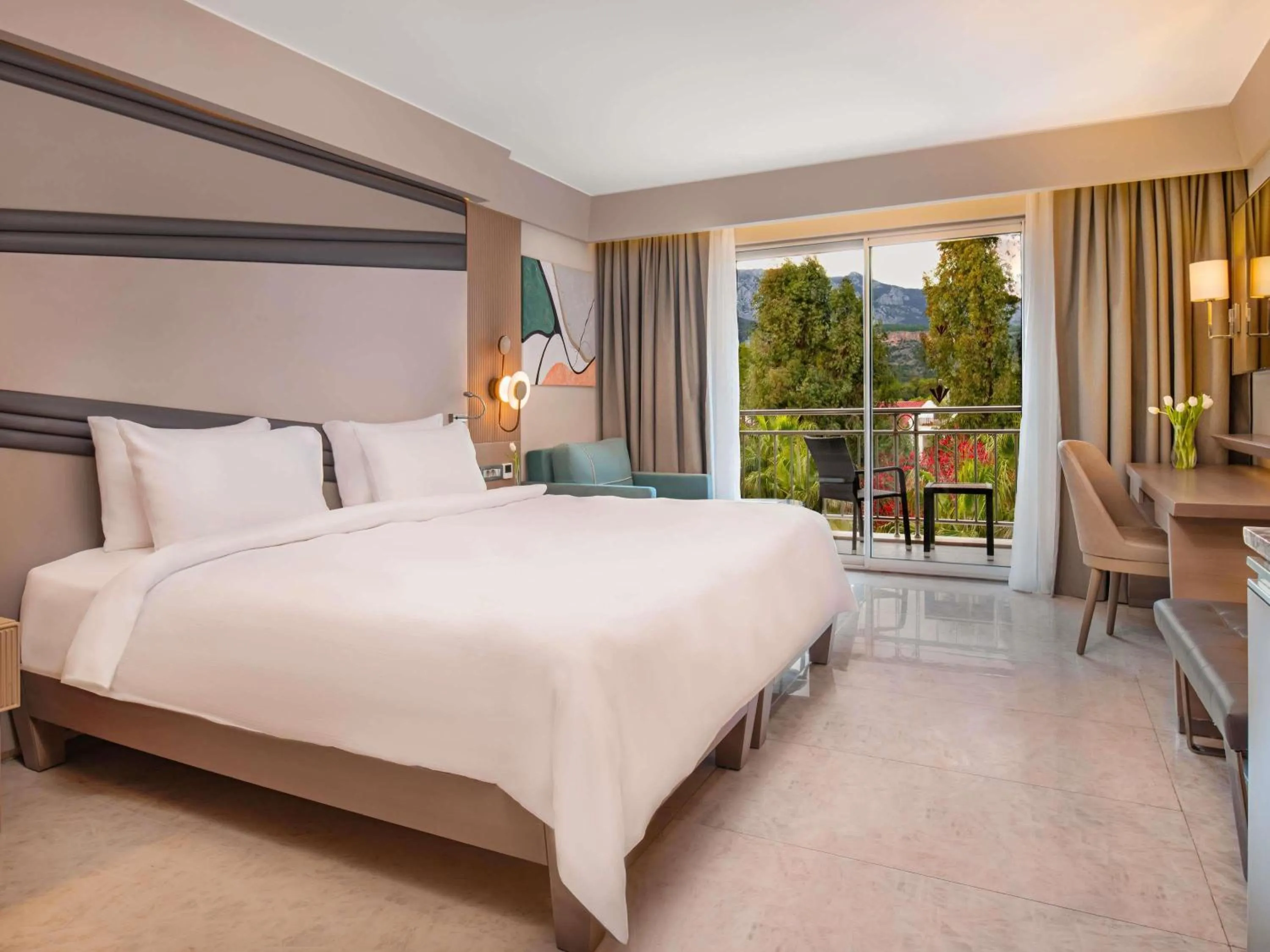 Bedroom, Bed in Rixos Premium Tekirova - The Land of Legends Access