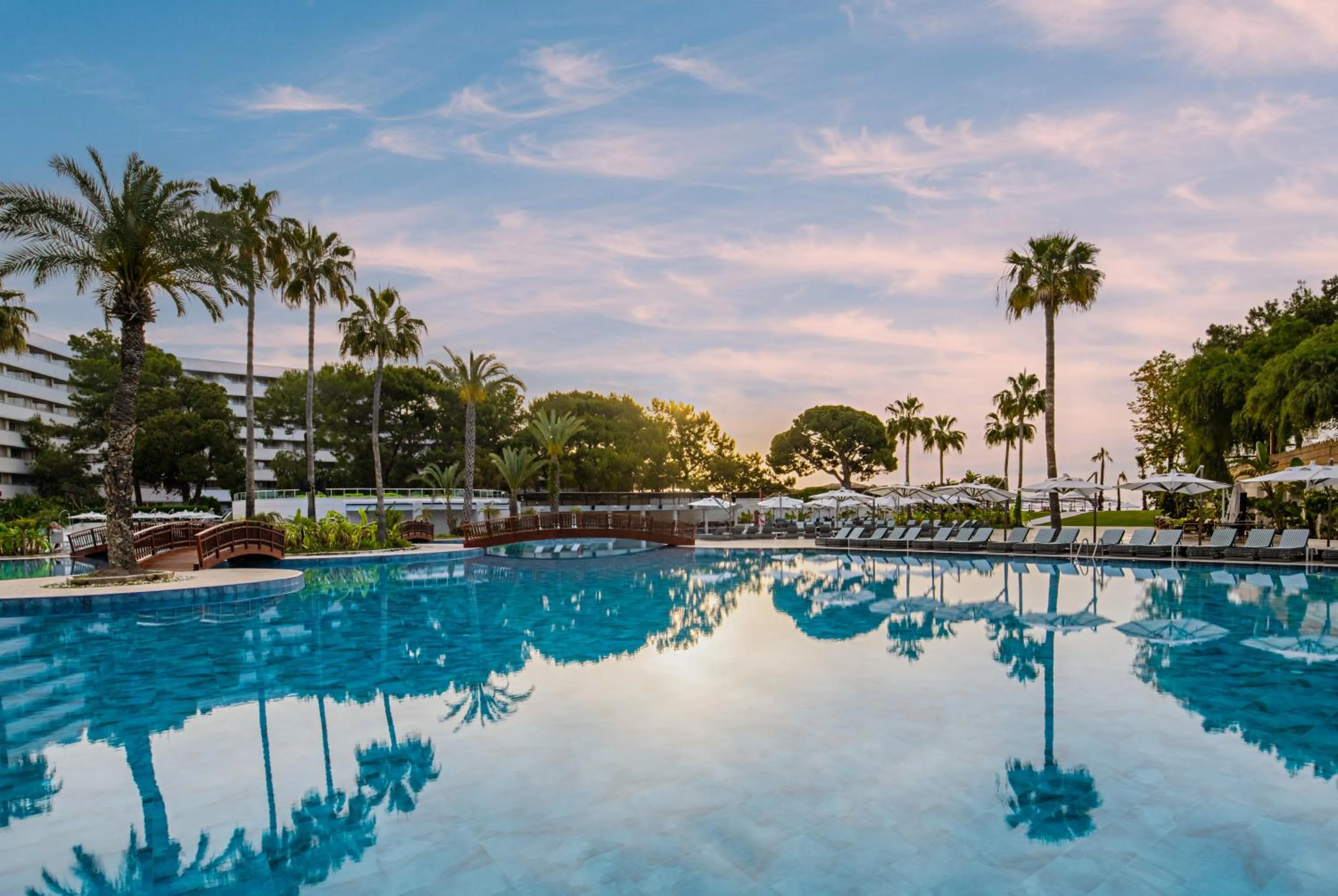 Pool view in Rixos Premium Tekirova - The Land of Legends Access