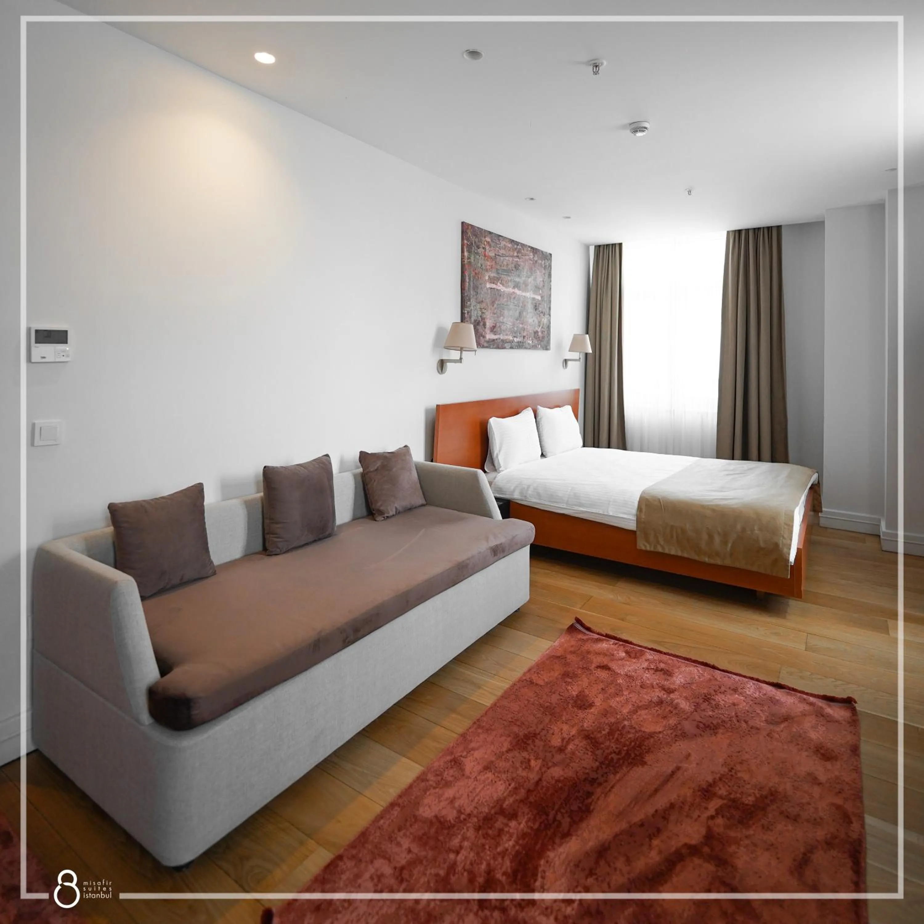 Bed in Misafir Suites 8 Istanbul