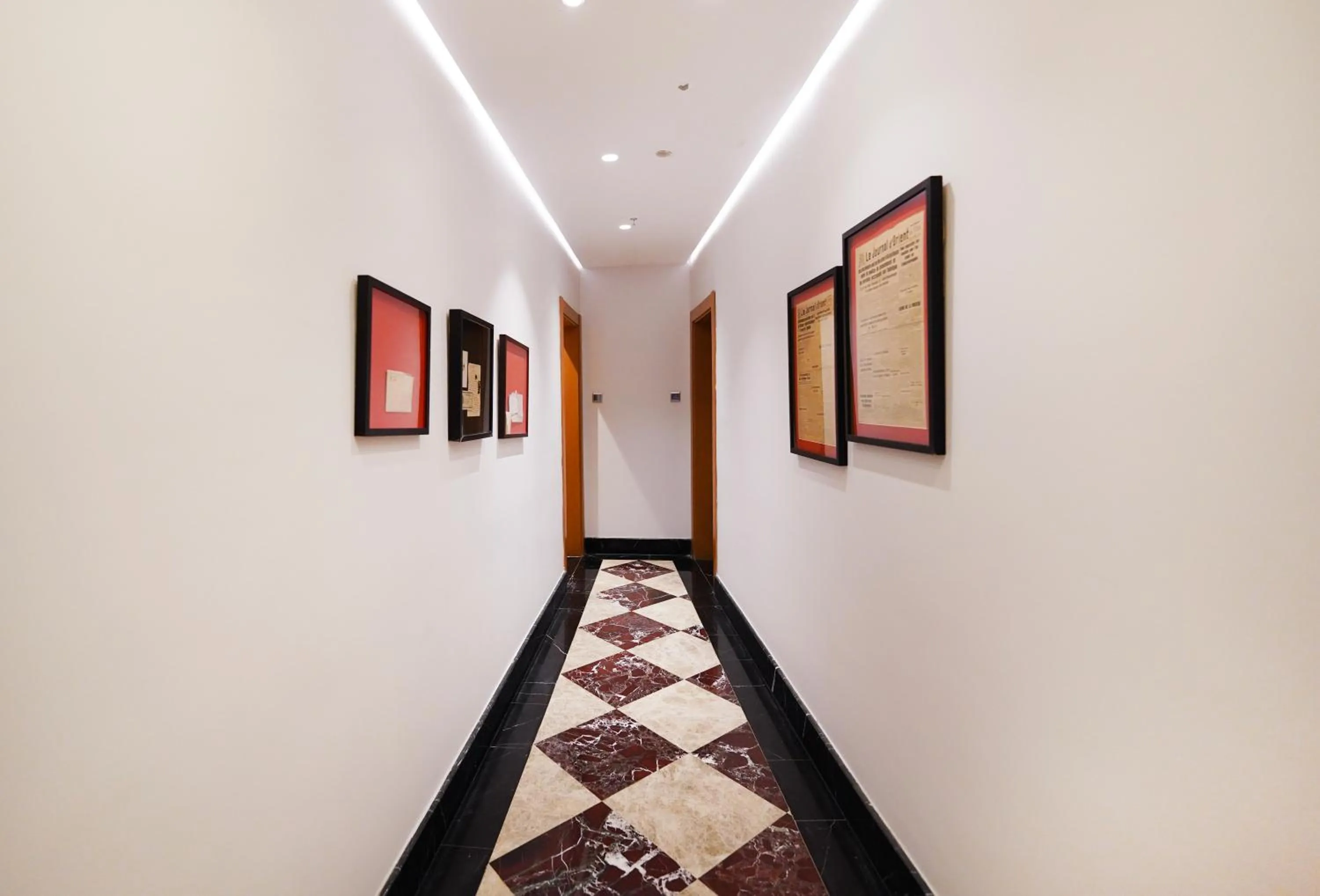 Floor plan in Misafir Suites 8 Istanbul