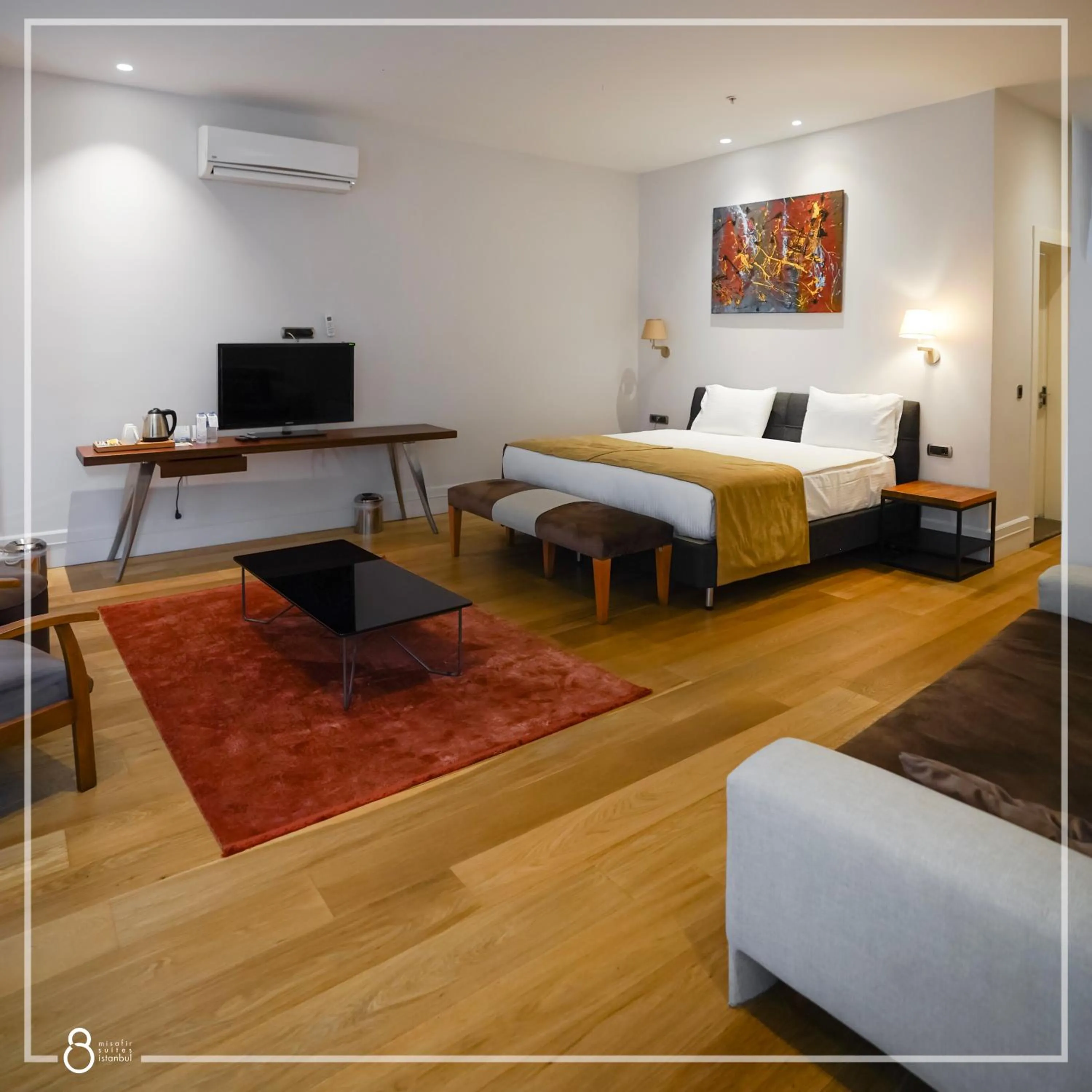 Bed in Misafir Suites 8 Istanbul