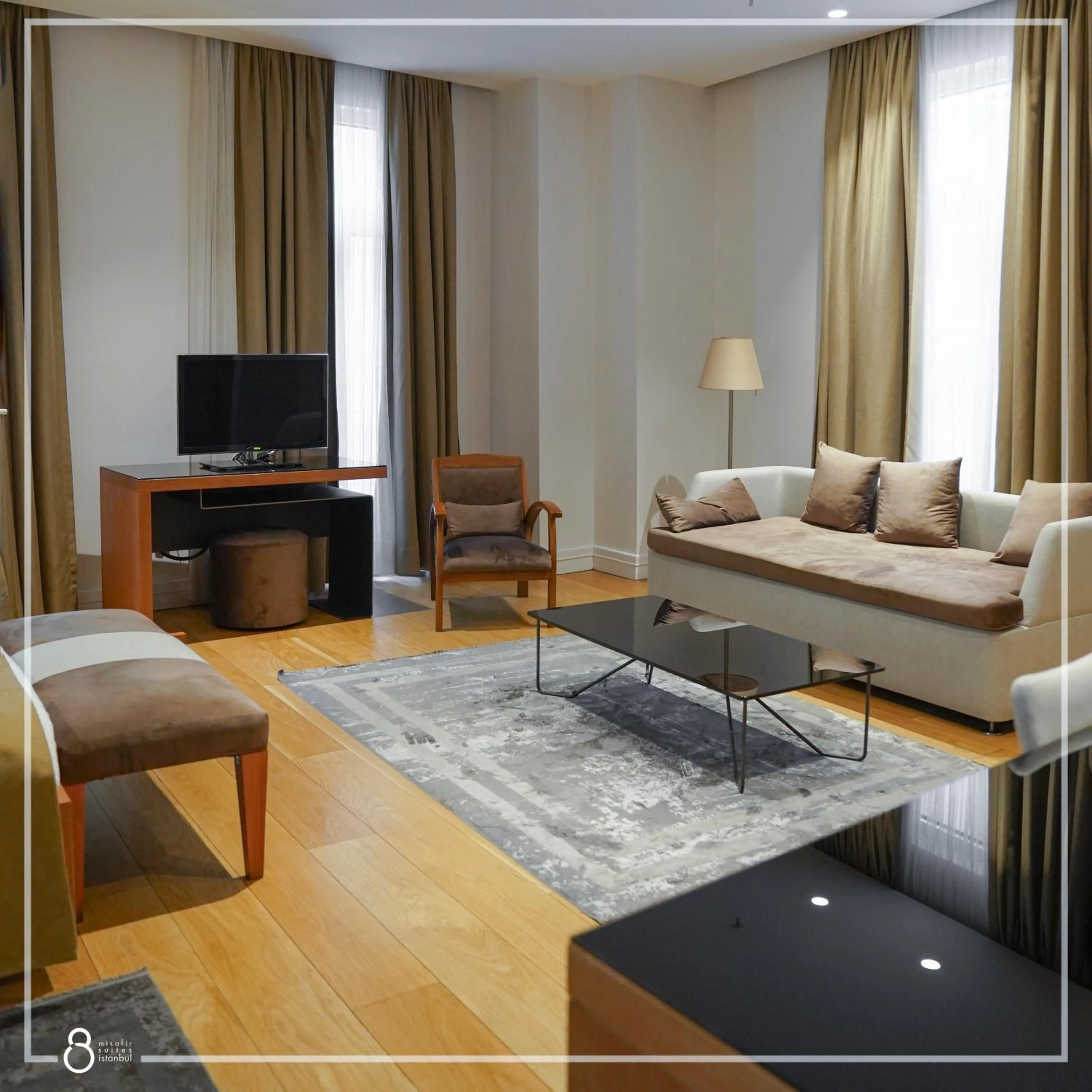 Photo of the whole room in Misafir Suites 8 Istanbul