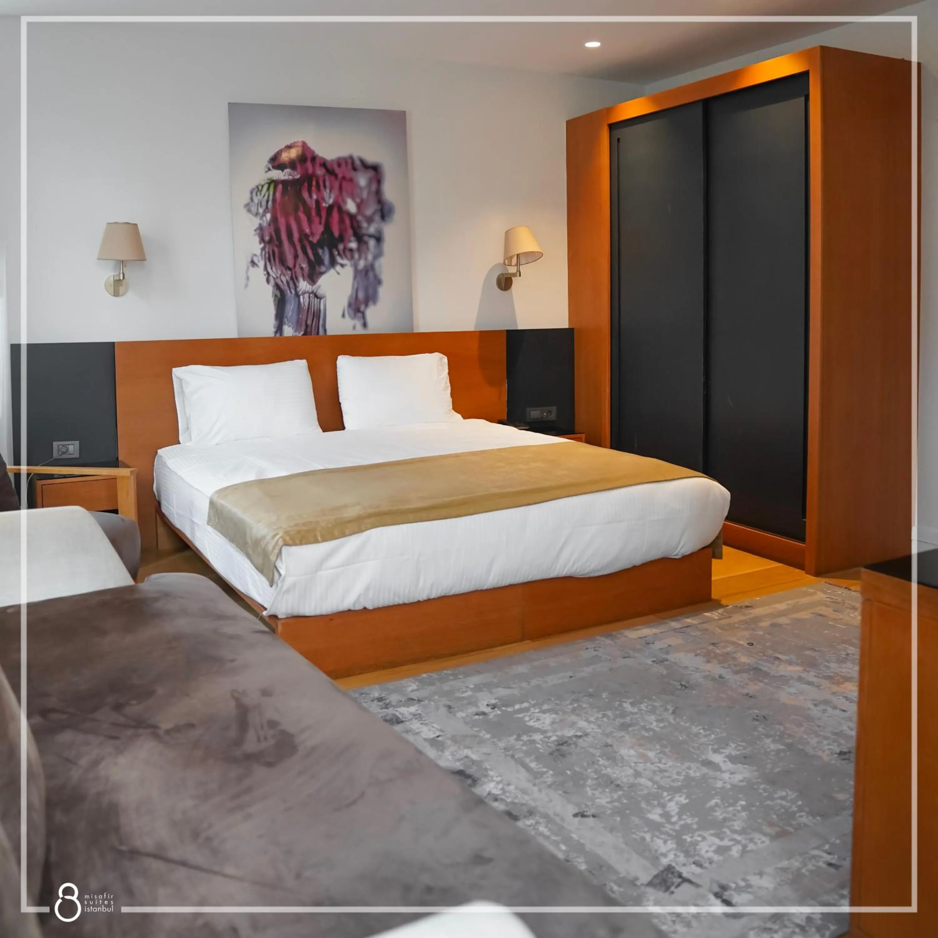 Photo of the whole room, Bed in Misafir Suites 8 Istanbul