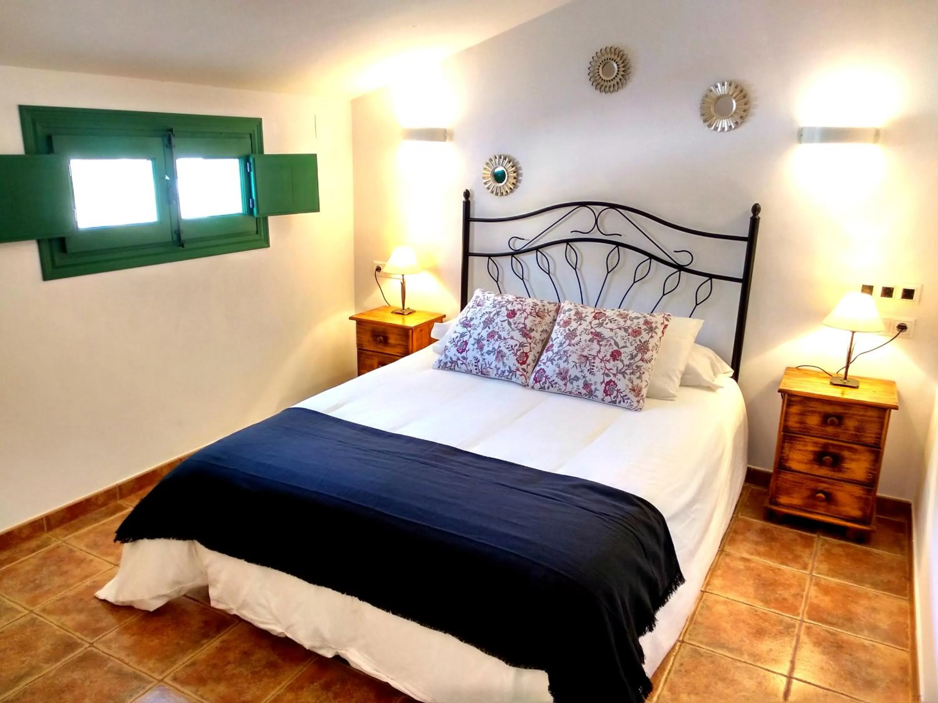 Bed in Hotel Palacio Buenavista