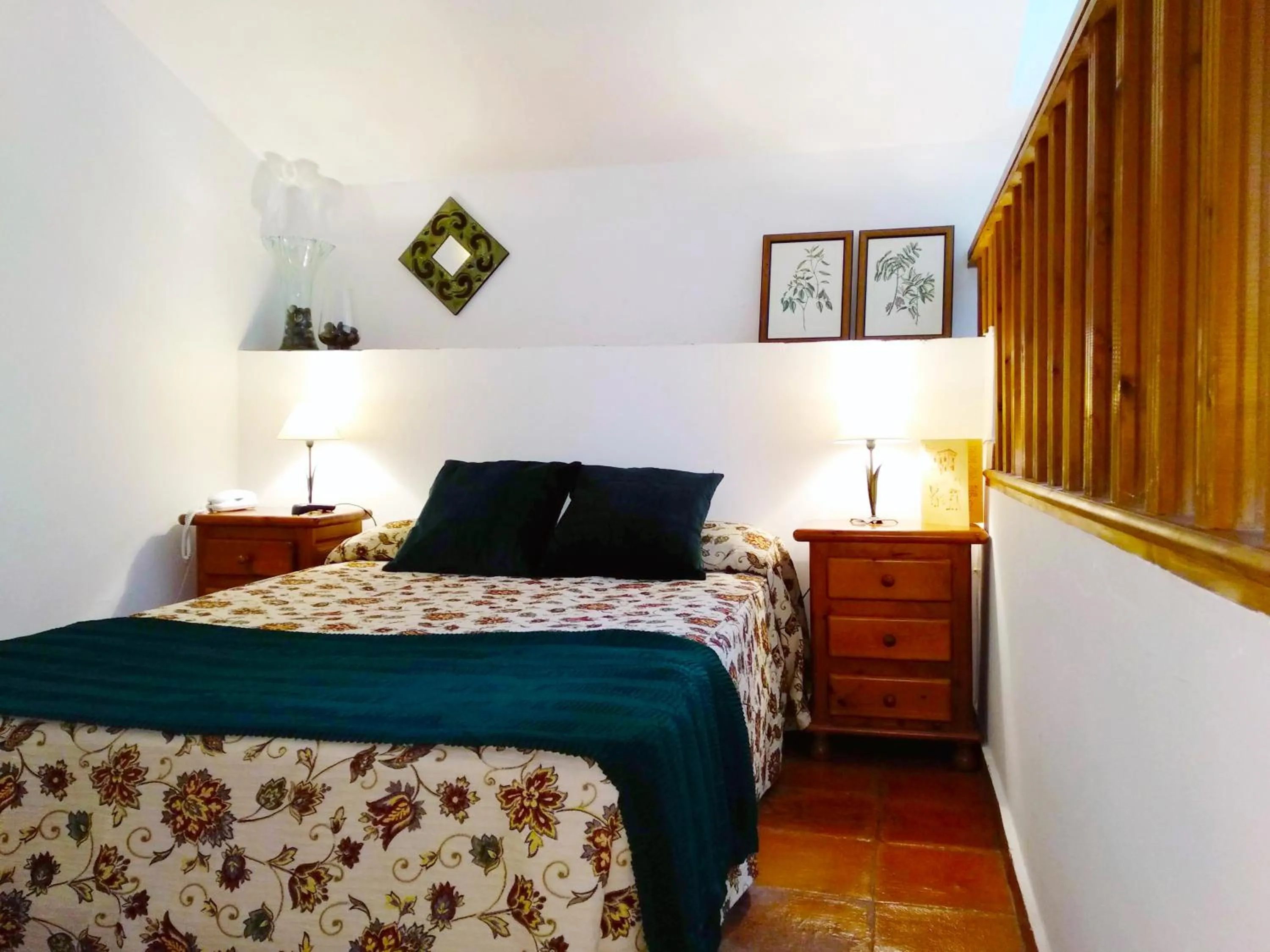 Bed in Hotel Palacio Buenavista