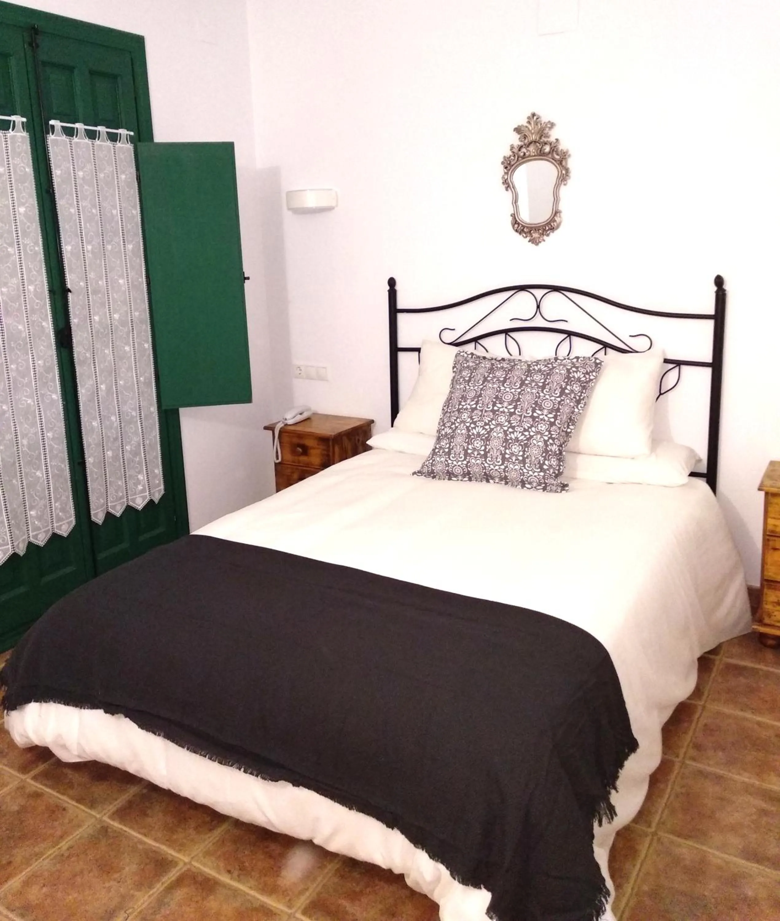 Bed in Hotel Palacio Buenavista