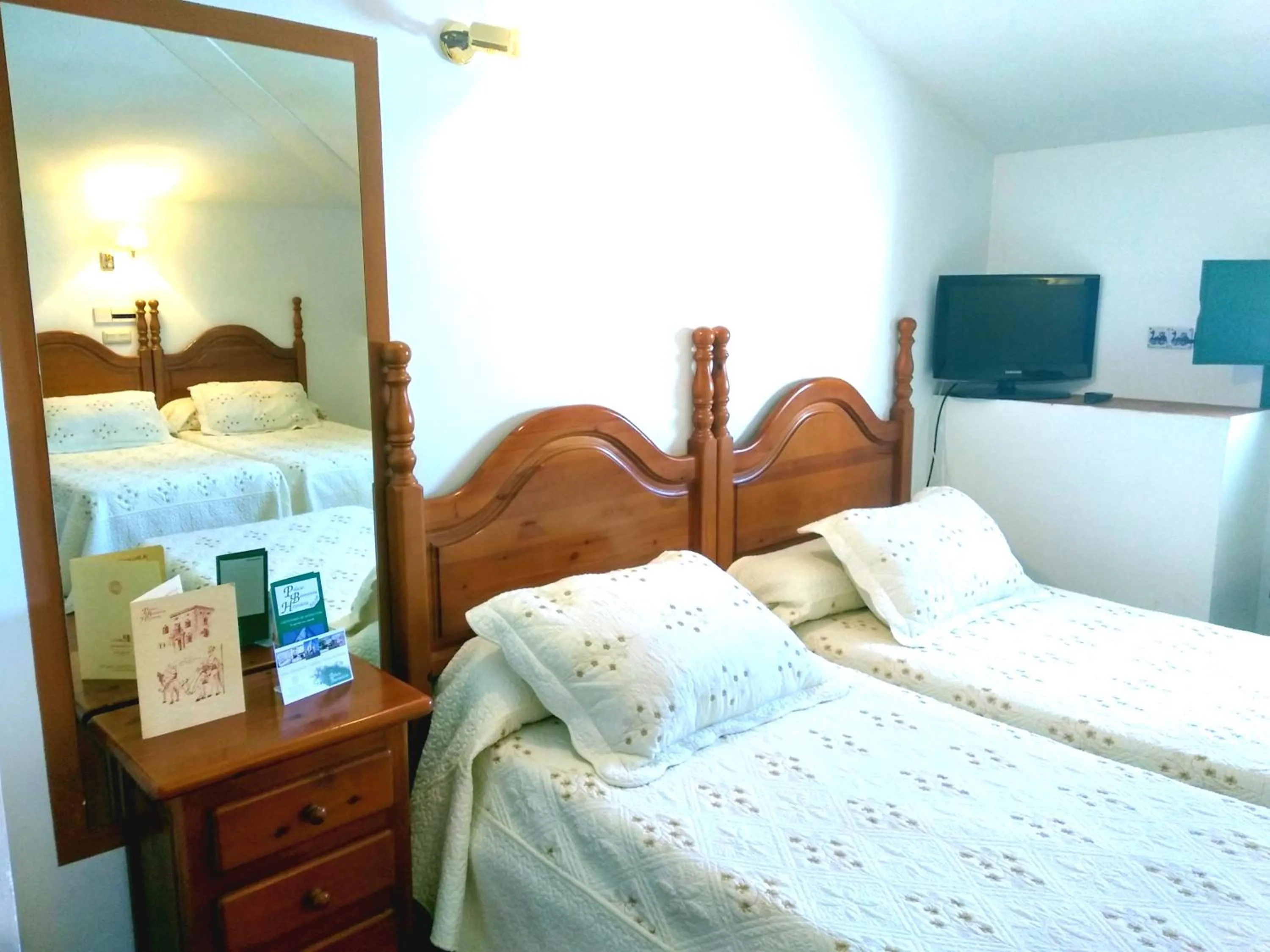 Bed in Hotel Palacio Buenavista