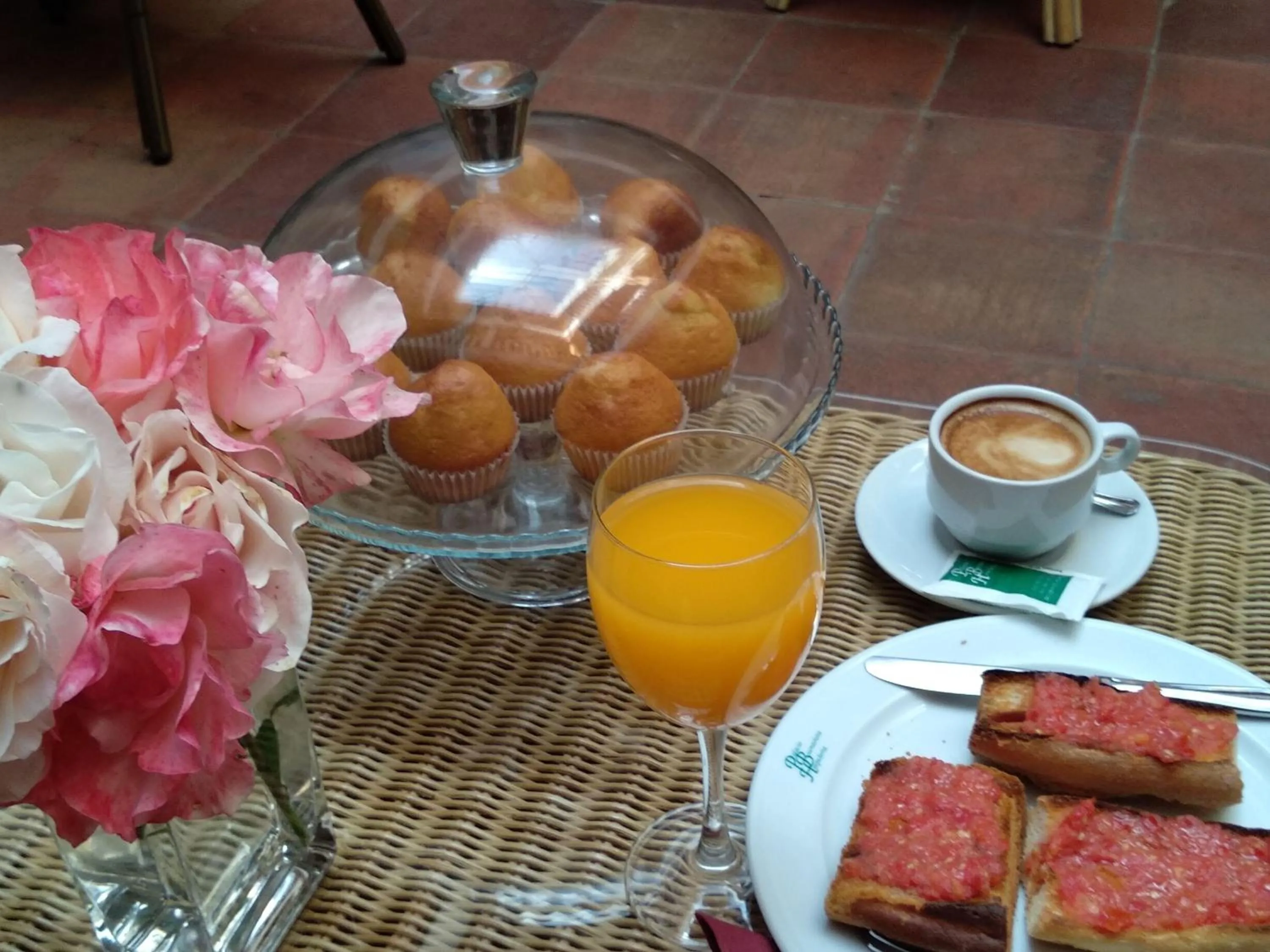 Food in Hotel Palacio Buenavista